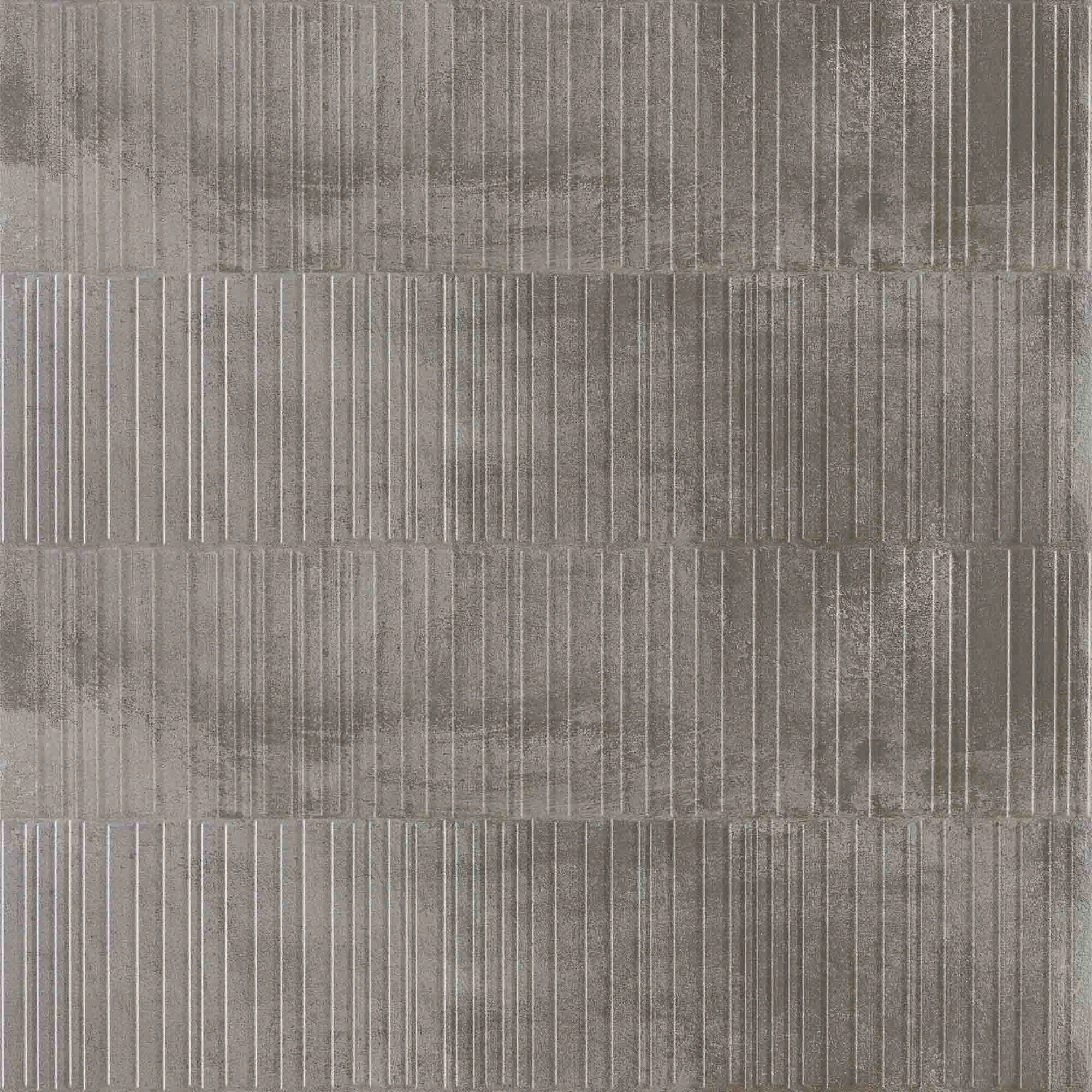 Porcelanato Essen Zircon Gris Mate Relieve Lineal 45x90 cm