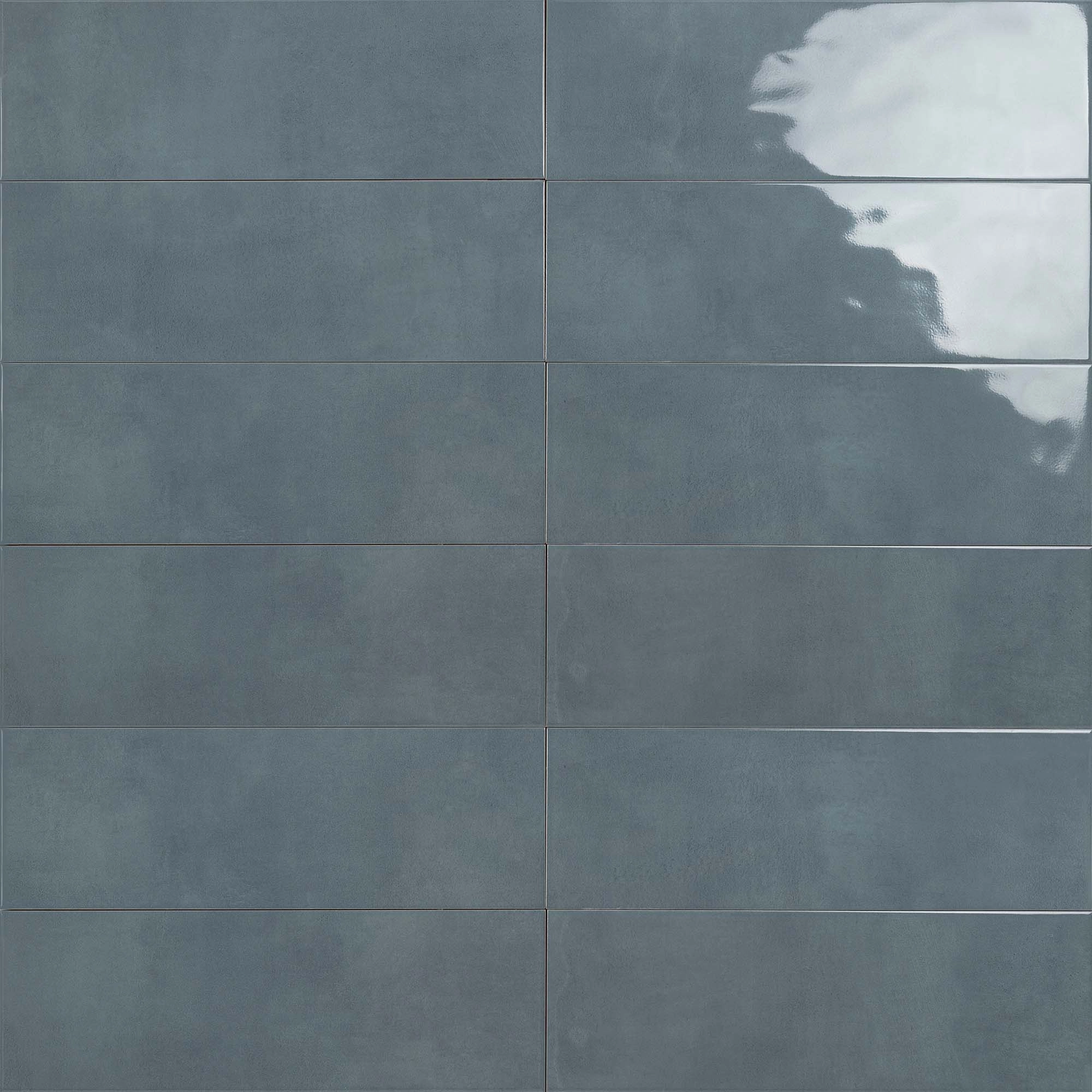 Cerámica Muro Spring Azul Brillante Bold 20x60 cm