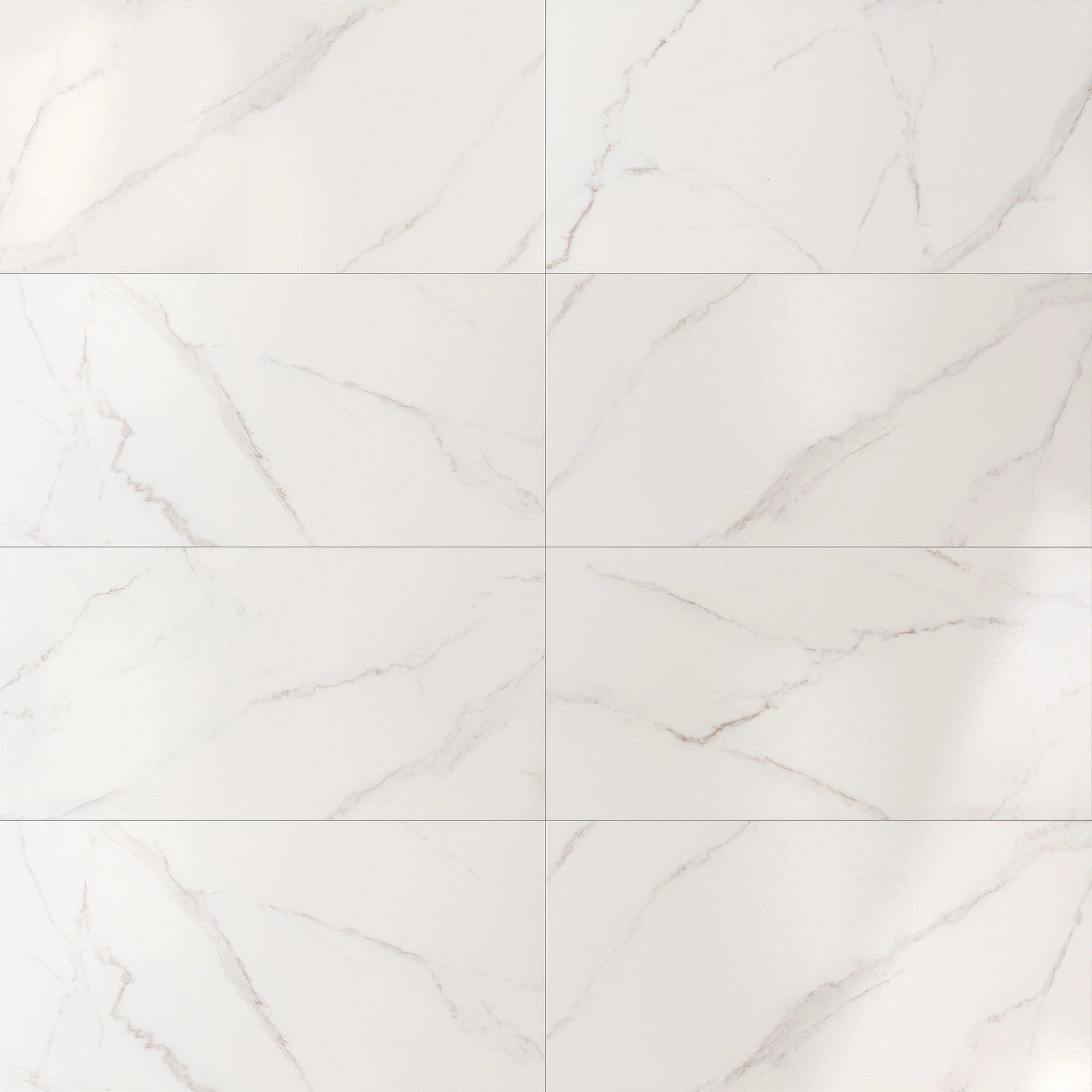 Cerámica Selah White Lux Plux Brillante 37x74 cm