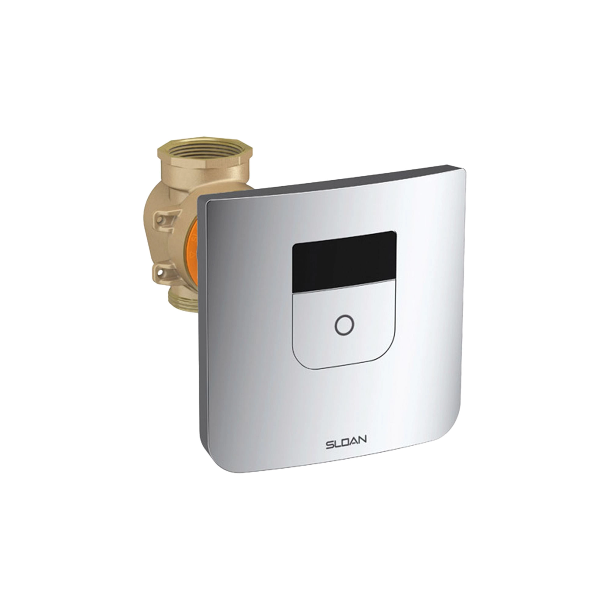 Fluxor Truflush WC Empotrado Sensor con Placa Metálica y Cuerpo Interno Cromado 4,8 lts