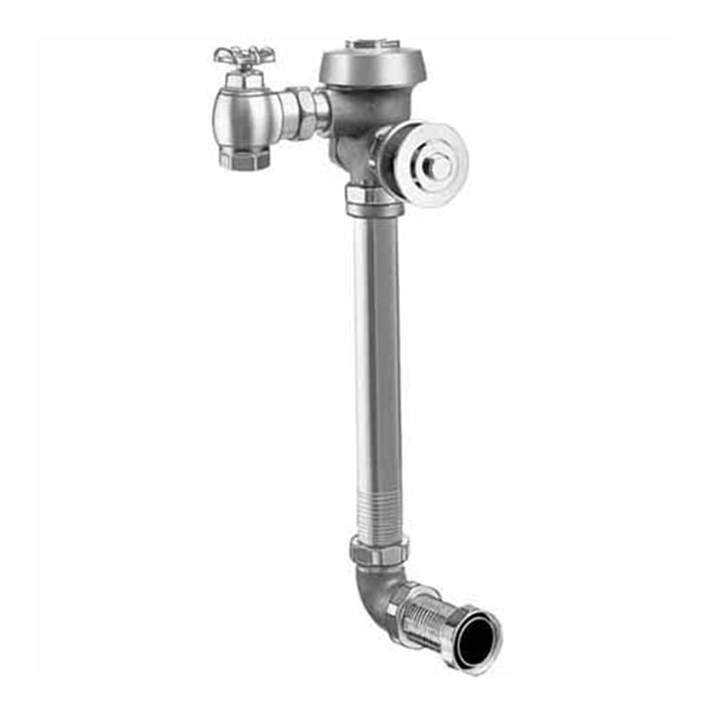 Fluxor Royal WC Empotrado con Pulsador Tubo Recto Cromado 13,2 lts