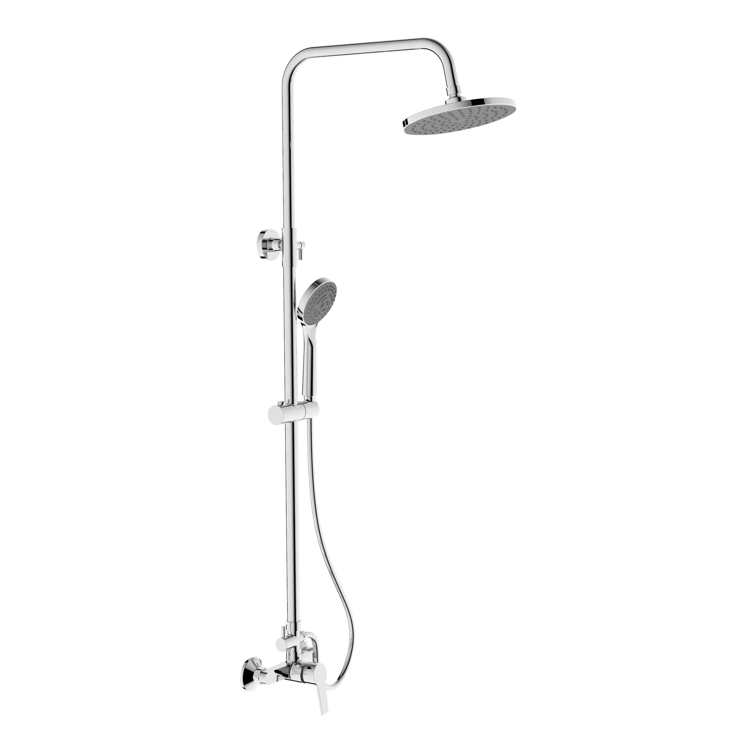 Columna Ducha Life 20 cm Cromo