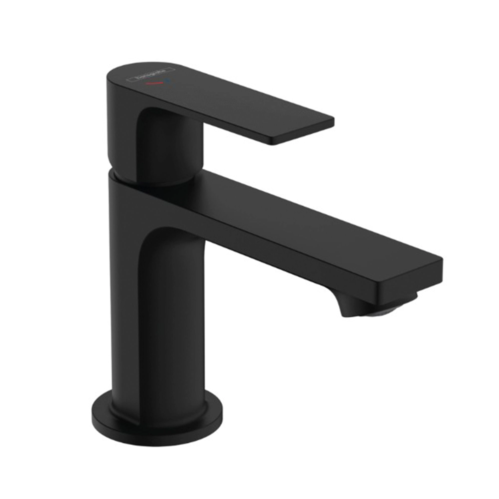 Griferia Lavamanos Rebris E 8 Cm Coldstart C/Desagüe 72587670 Negro Mate