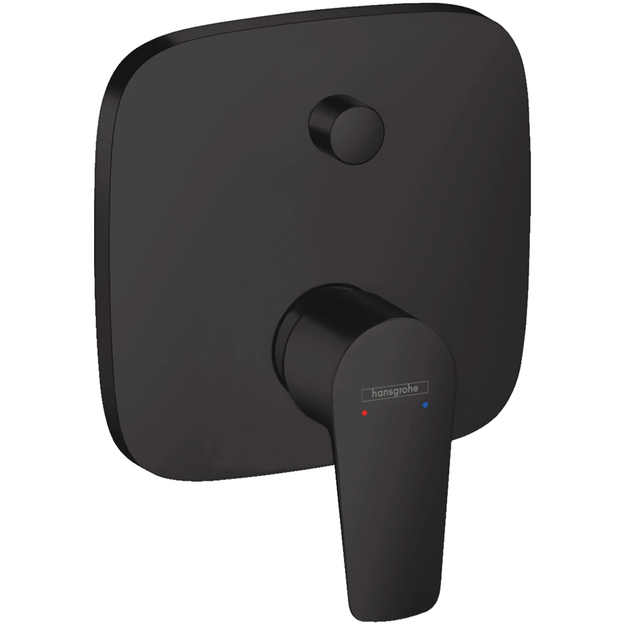 Embellecedor Tina Talis E Empotrado 2 Vias 71745670 Negro Mate