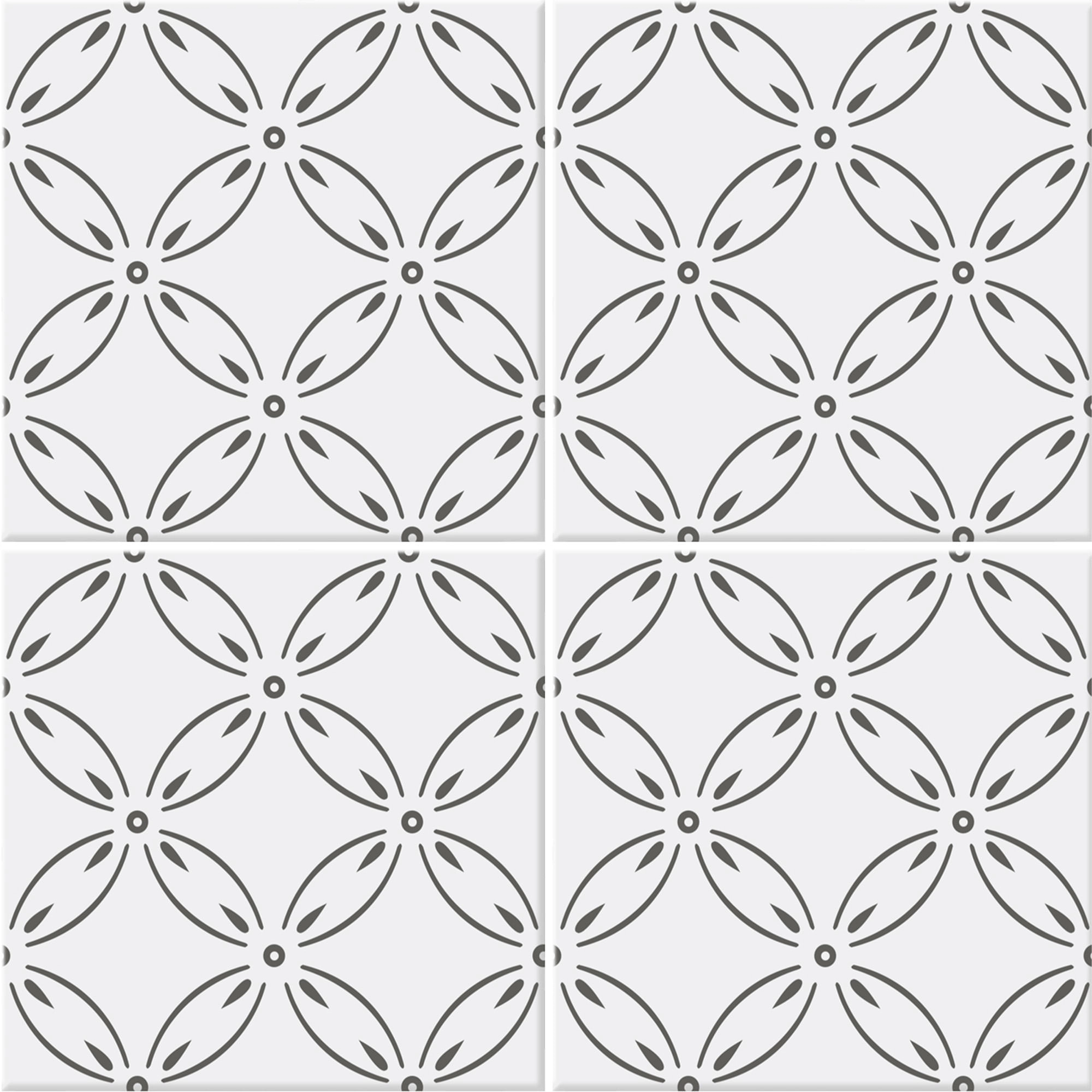 Porcelanato Dolcevita Petali Multicolor Mate 20x20 cm