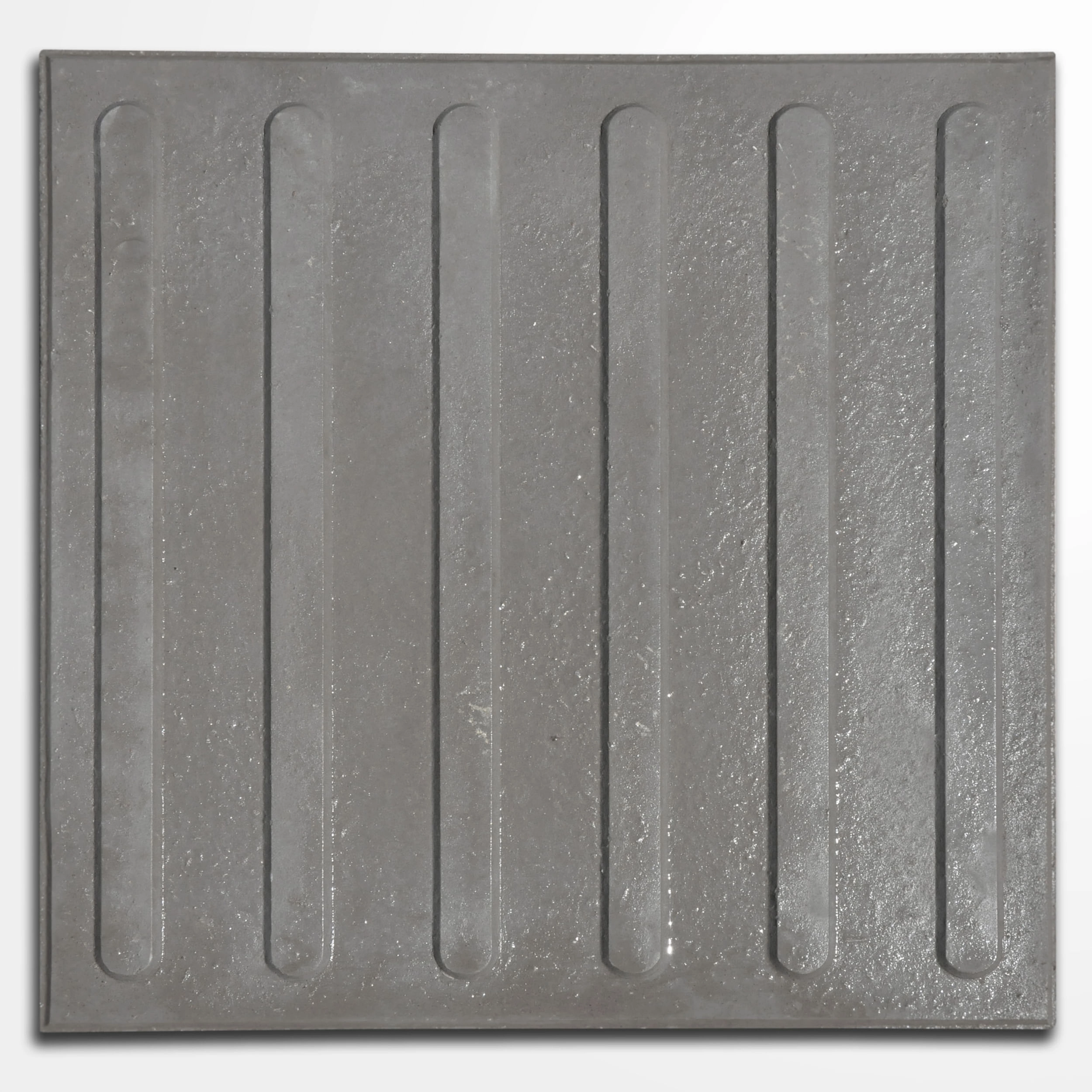 Baldosa Safety Stone Guia Gris 40x40 cm