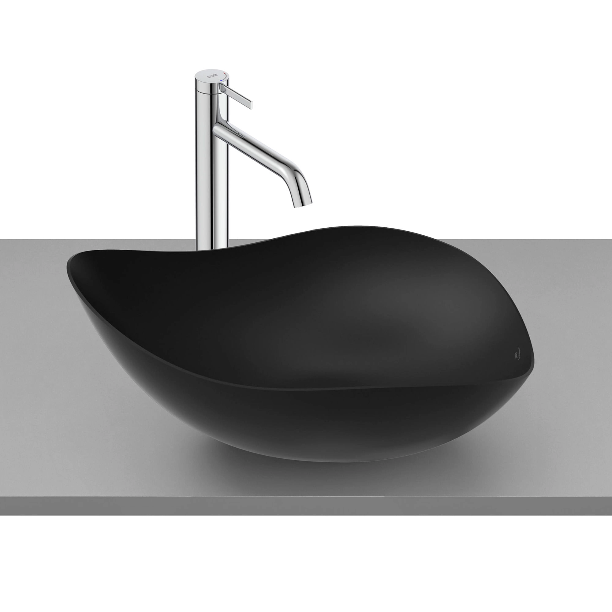 Lavamanos de Sobreponer Ruy Ohtake Negro Mate 550x385x180 mm