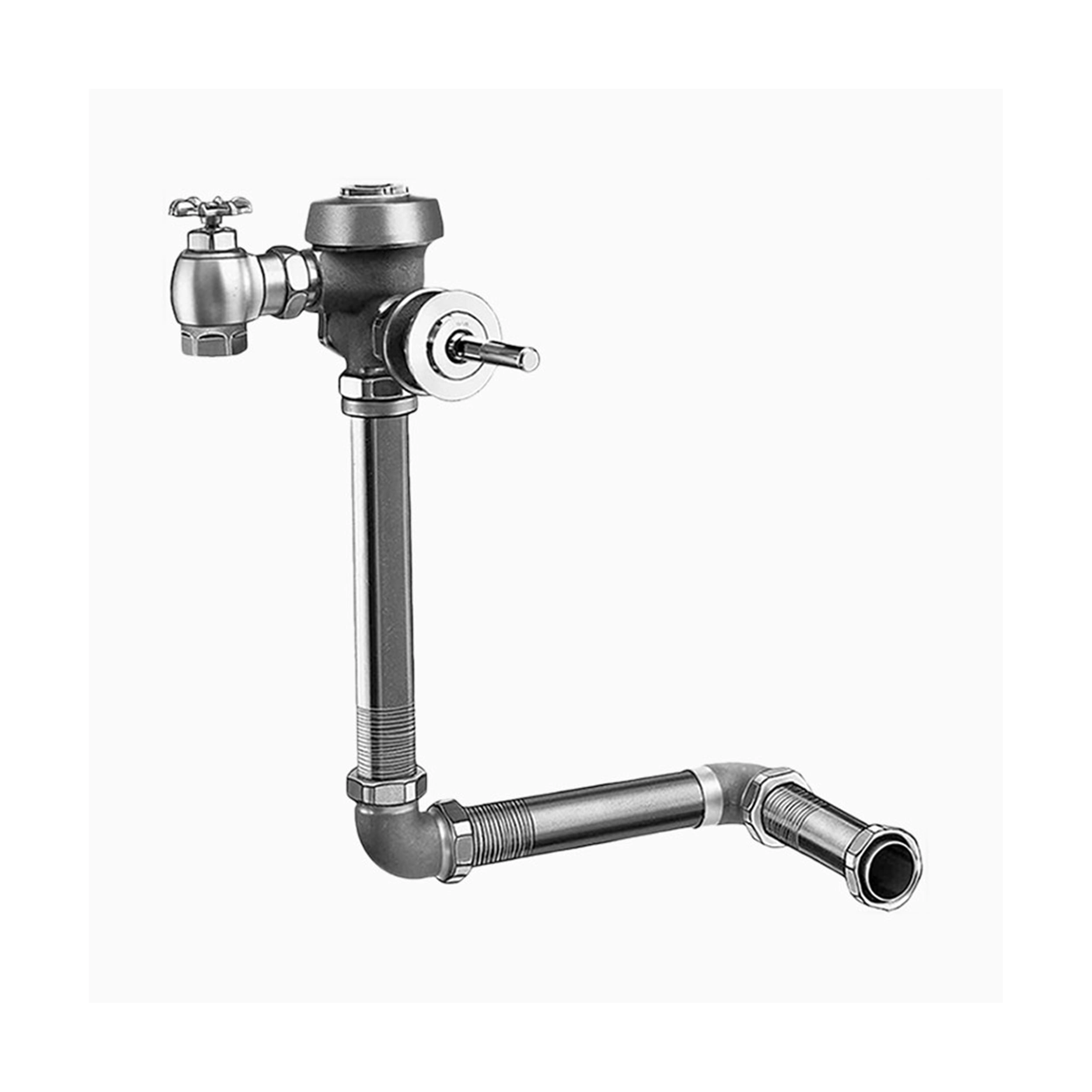Fluxor Royal WC Oculto Entrada Posterior Accionamiento Manual Cromado 6 lts