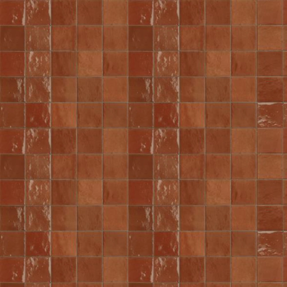 Cerámica Muro Zellige Corallo Pulido 10x10 cm