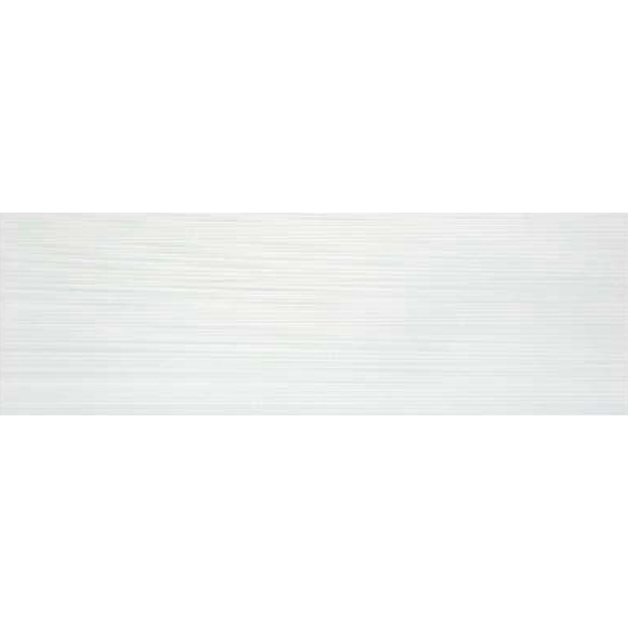 Cerámica Muro Glaciar Líneas Blanco Brillante 30x60 cm