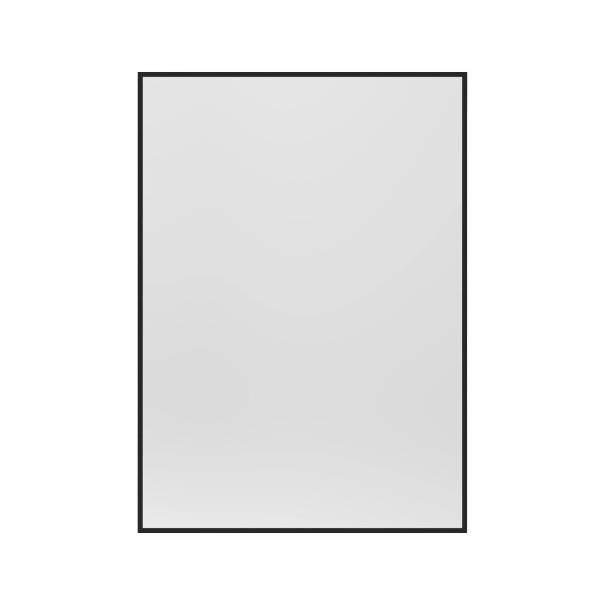 Espejo Lyle Rectangular Negro 50x70 cm