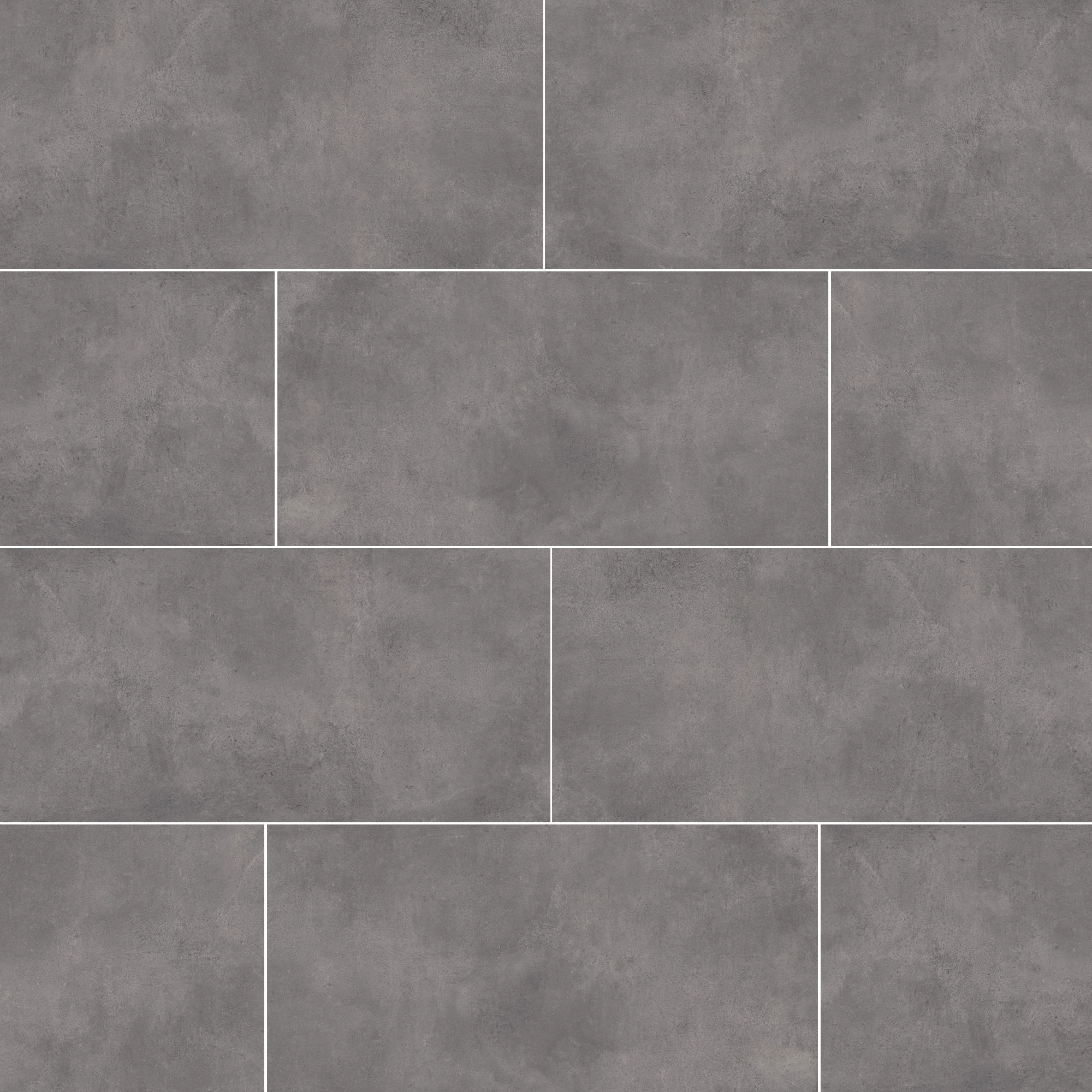 Porcelanato Revive Concrete Grey Lapato 80x80 cm
