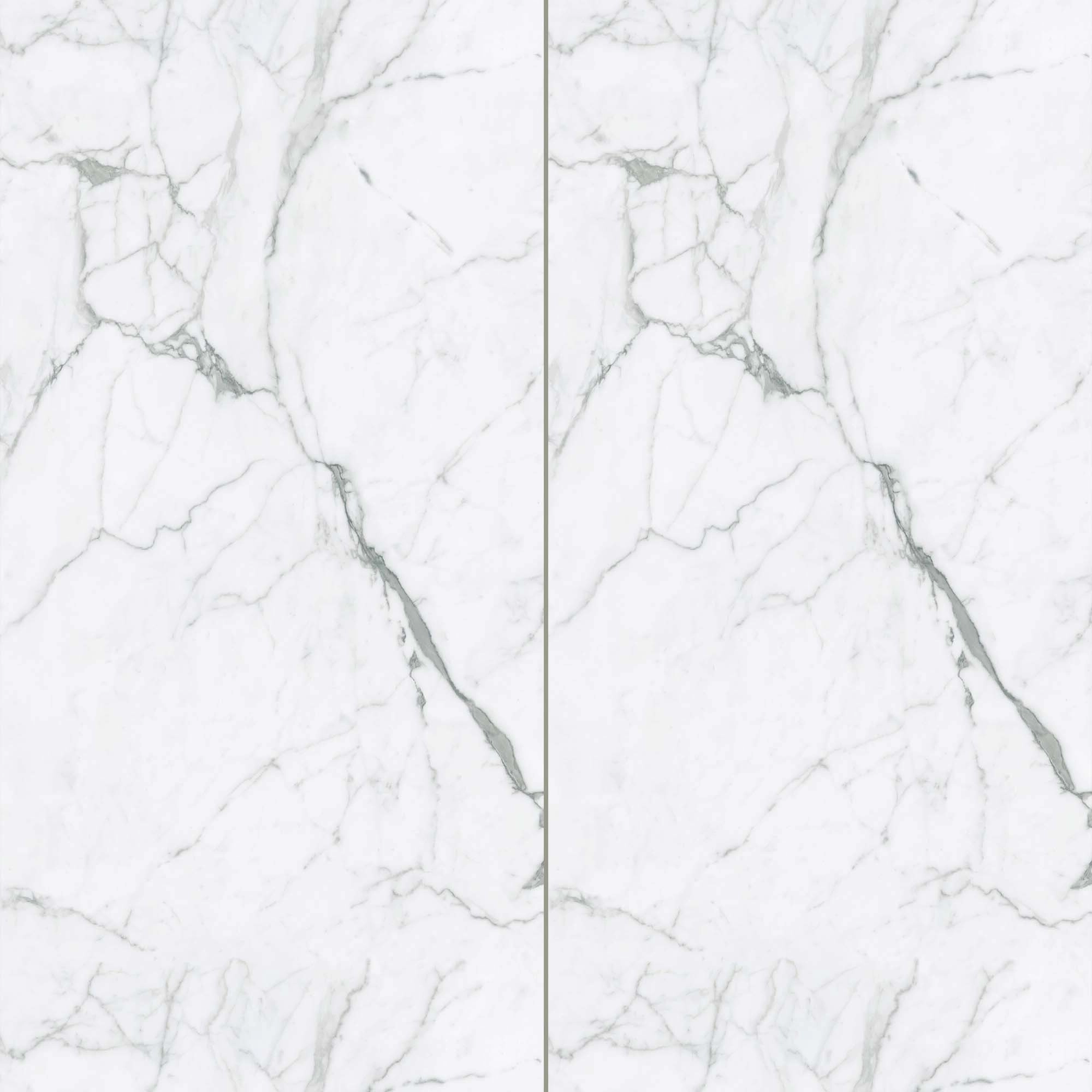 SPC Wall Ergo Marble Blanco Brillante 120x260 cm