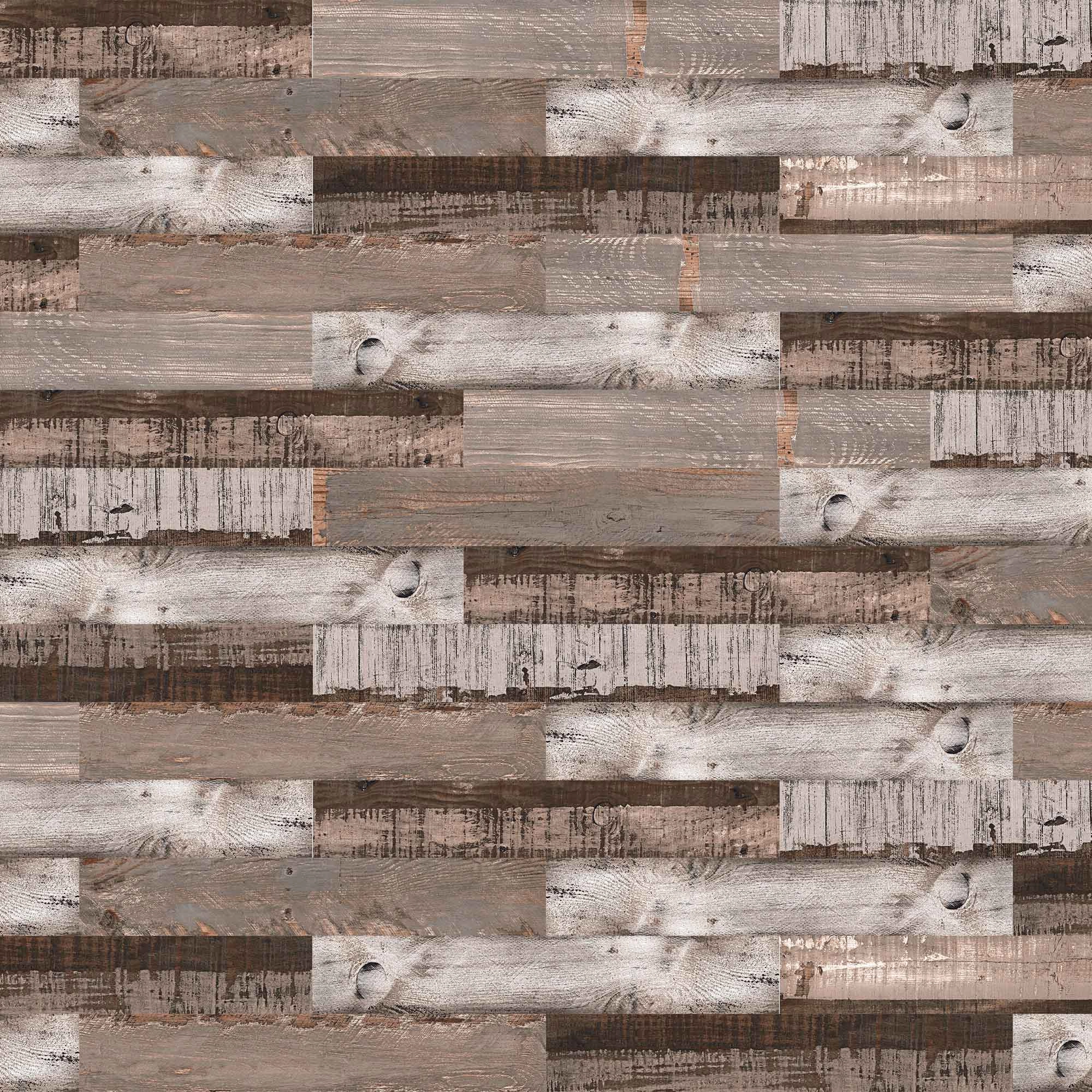 Porcelanato Amazon Patina Natural Café Mate 20x120 cm