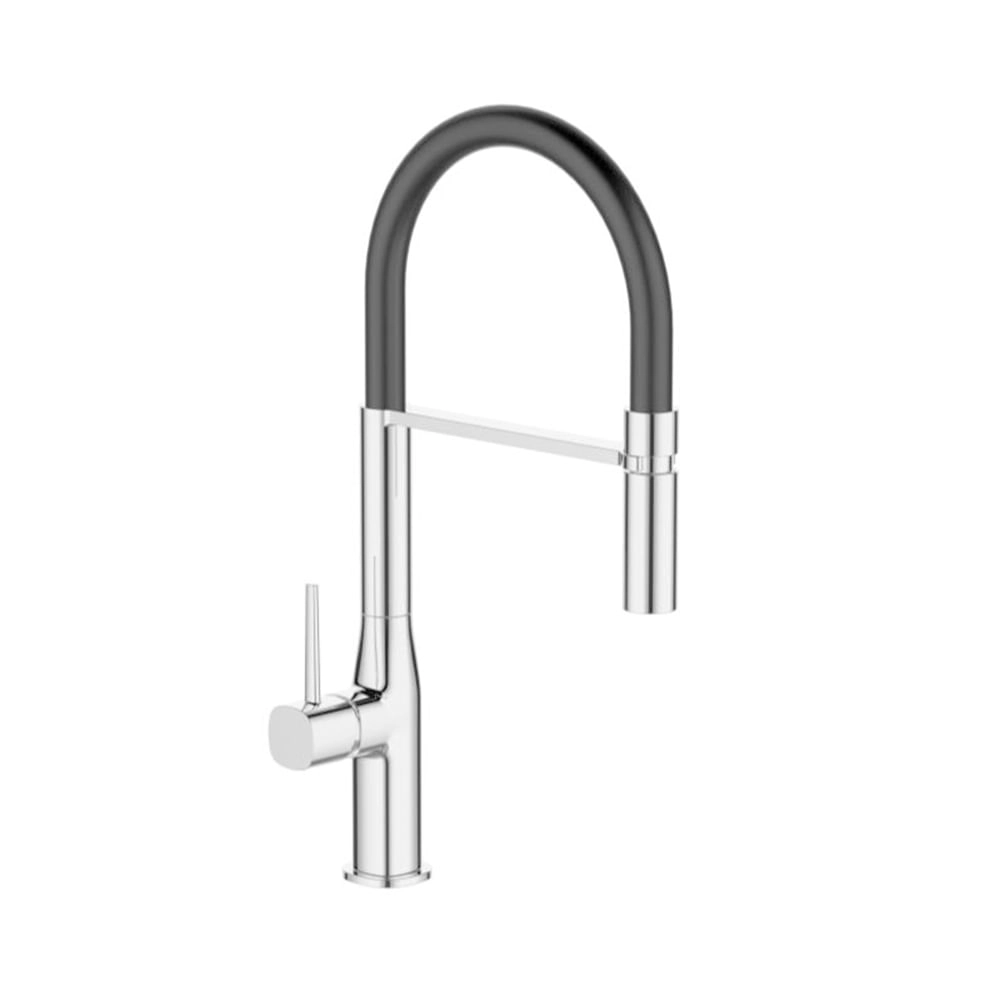 Grifería Cocina Clarion Extraíble Caño Flexible 1 Jet Cromada