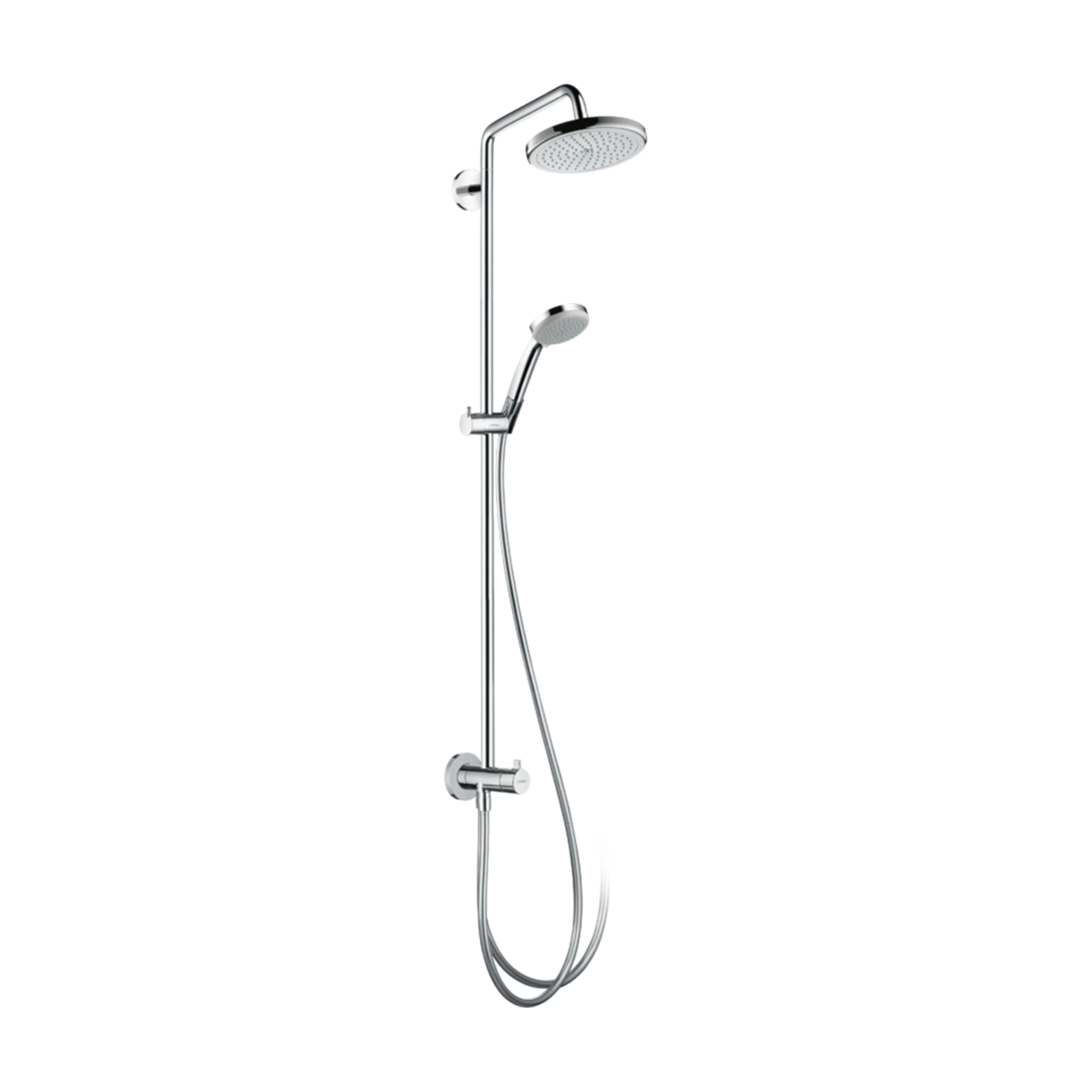 Columna Ducha Croma Reno 22 cm 27224000 Cromo