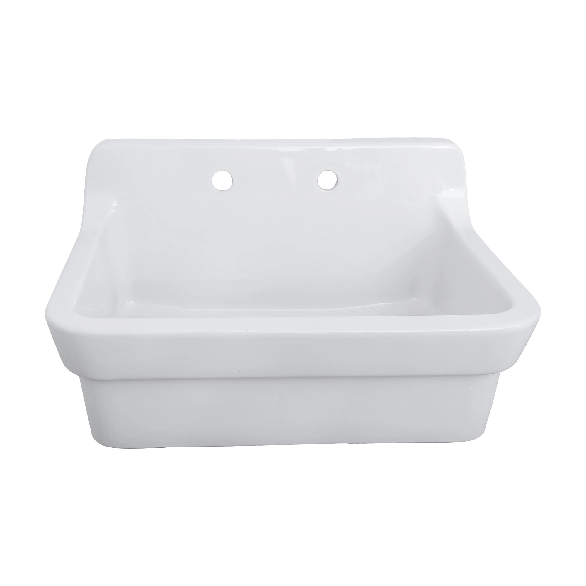 Lavamanos Crown A Muro 80 Cm con Desagüe Blanco
