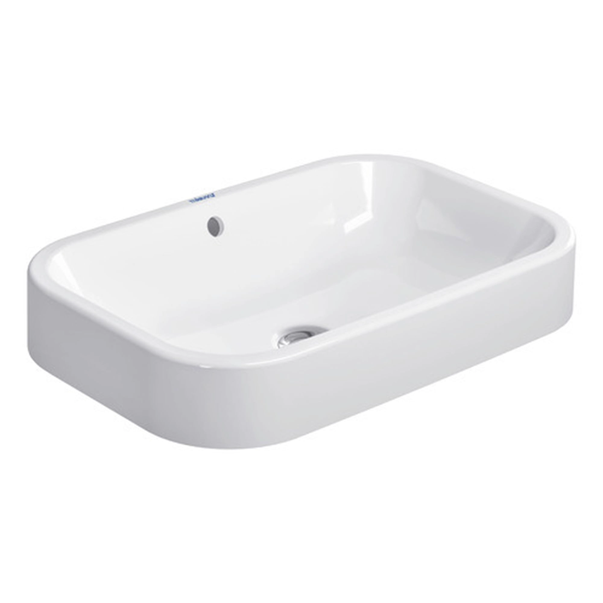 Lavamanos Happy D.2 Semi Empotrado Blanco 600x165x400 mm