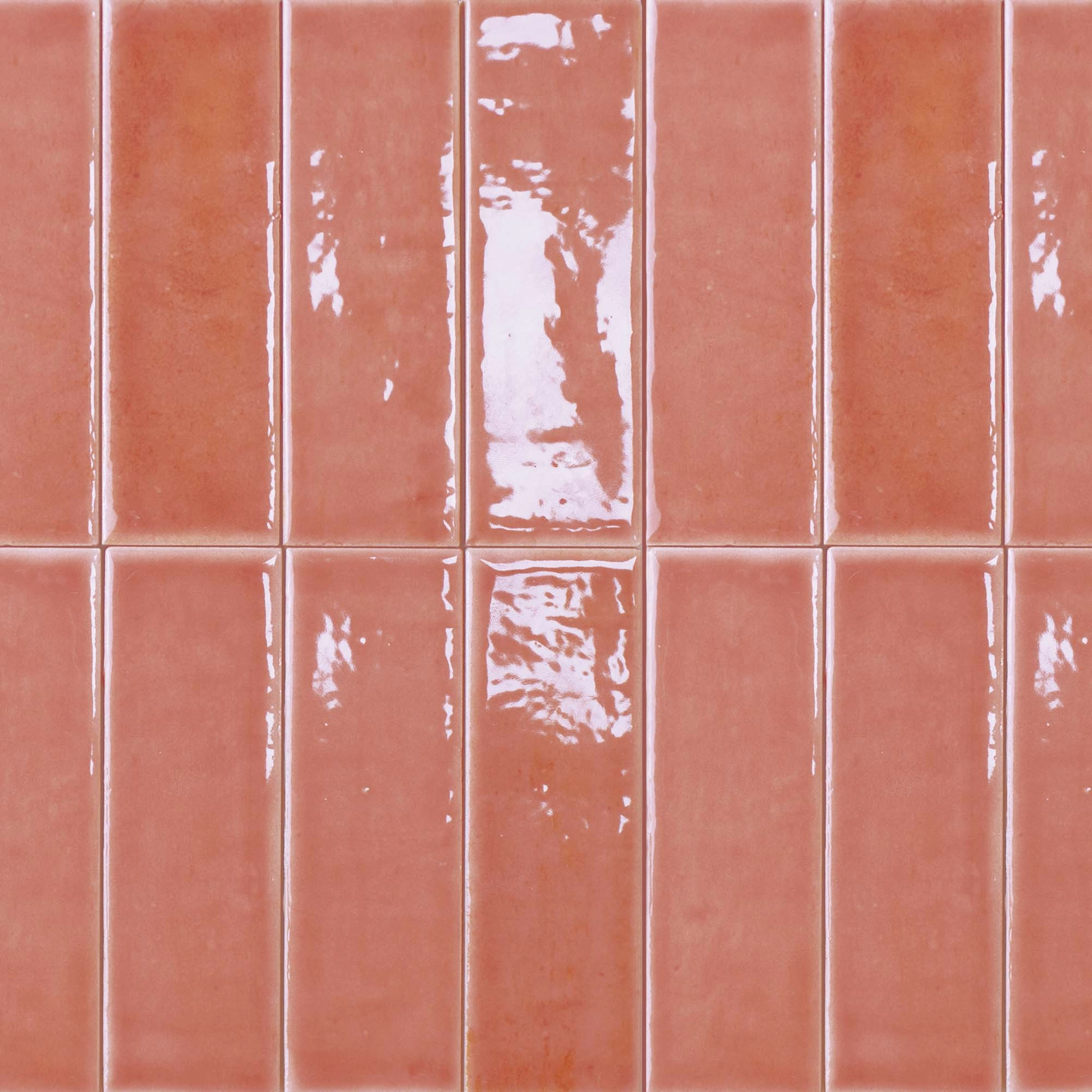 Cerámica Muro Colour Notes Rosemist Gloss 4x12.5 cm