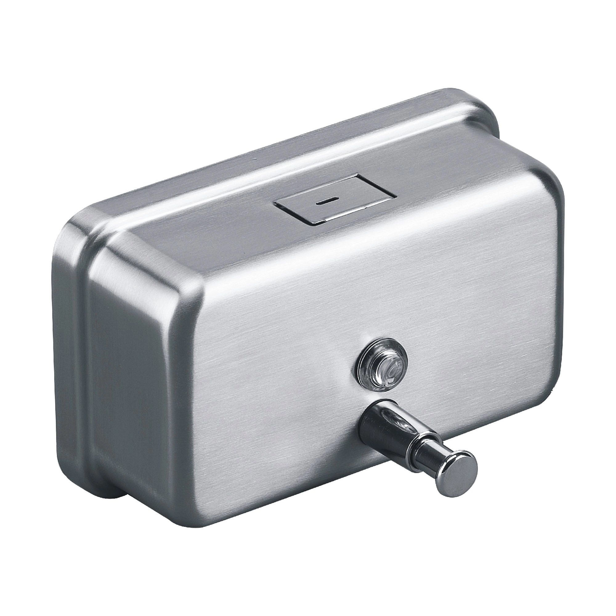 Dispensador de Jabón Global Acero Inoxidable 304 12.1x12.1x23 cm