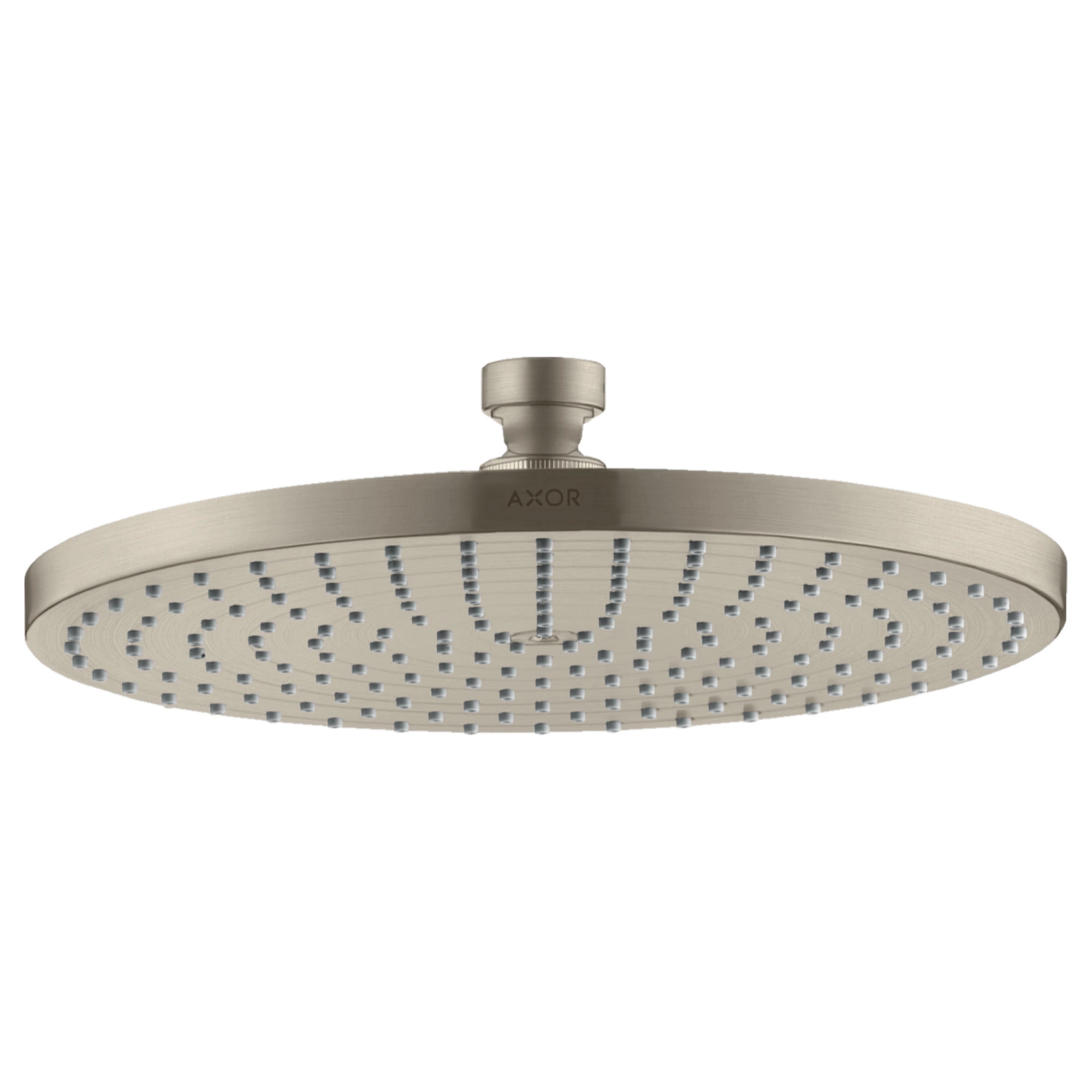 Plato Ducha Starck Redondo 24 cm 1 Jet S/Brazo 28494820 Brushed Nickel