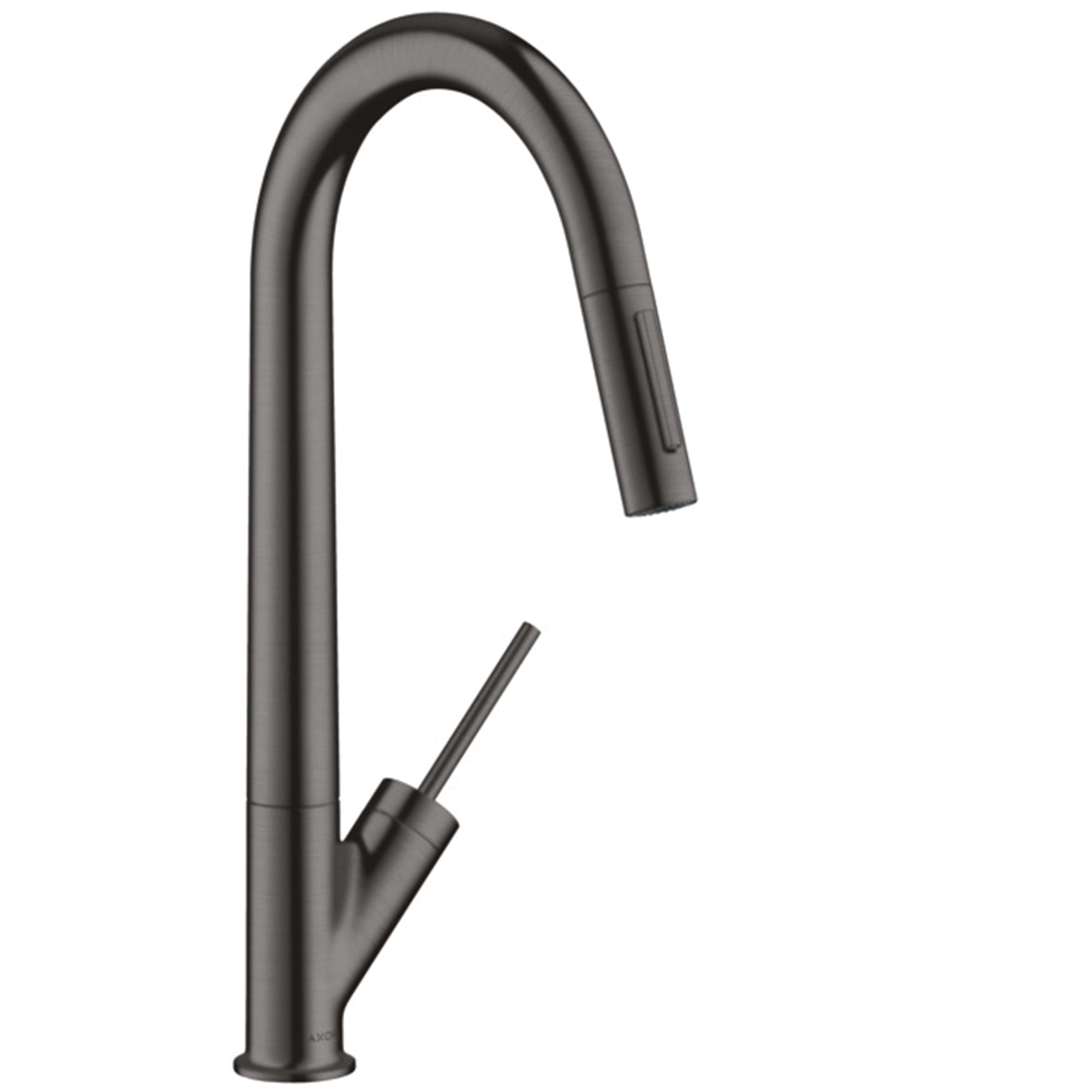 Grifería Cocina Starck Caño Extraíble 2 Jet 10821340 Brushed Black