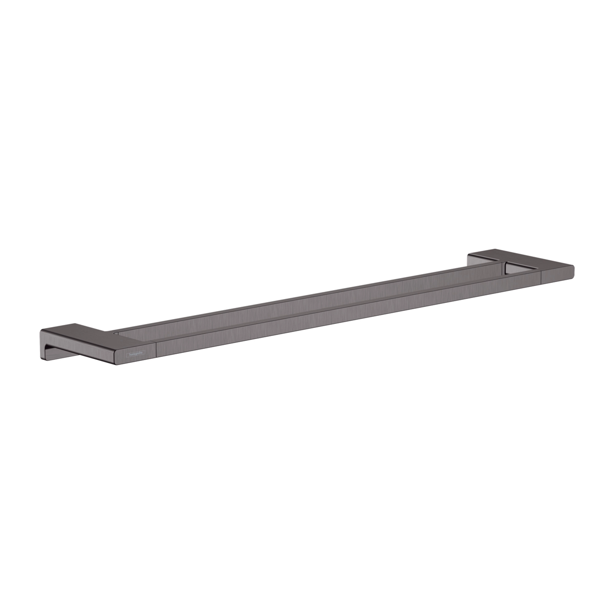 Toallero Addstoris de Barra Doble Metal Grafito 64.8x12.4x3.2 cm