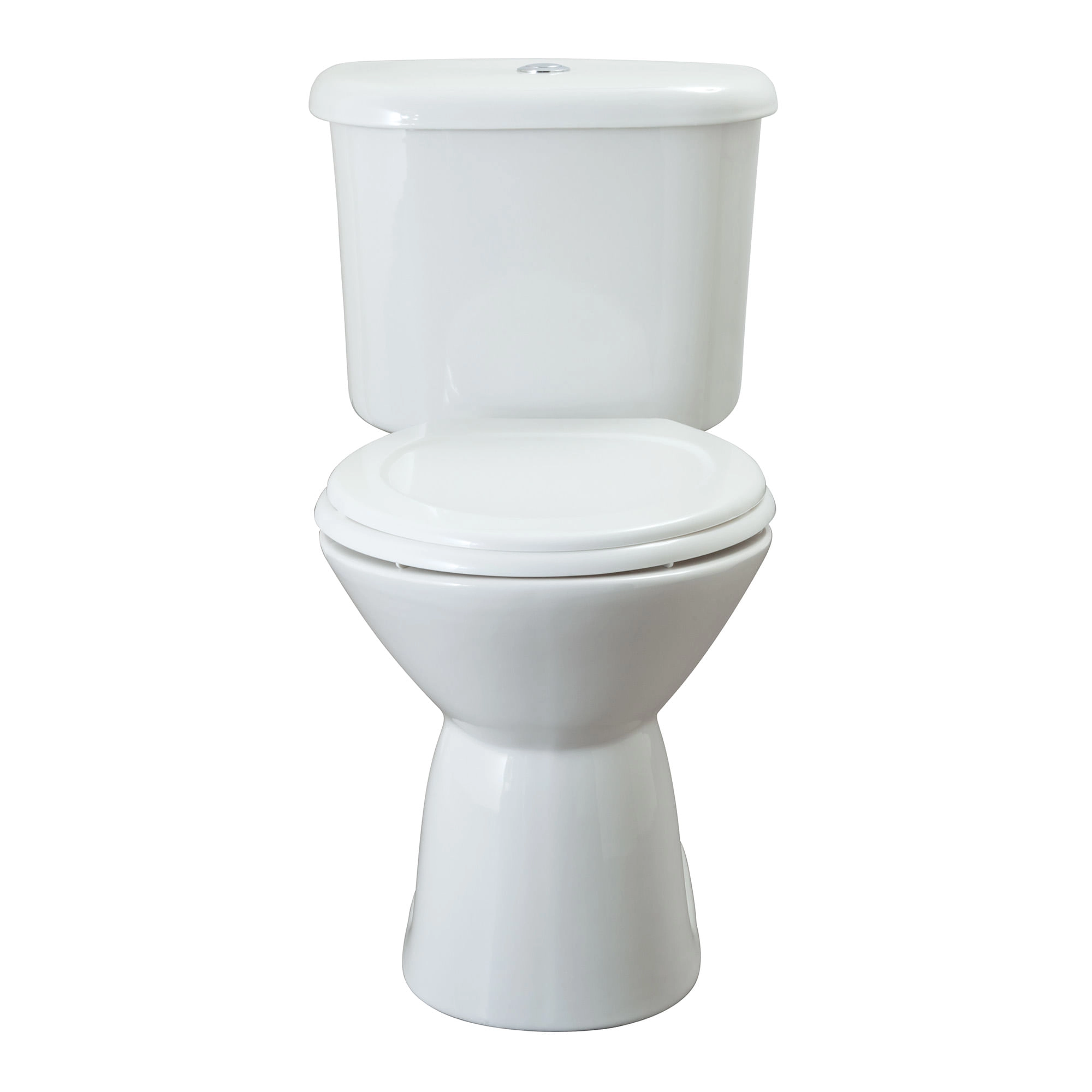 WC Rio Descarga Piso con Tapa Asiento y Fijaciones Blanco