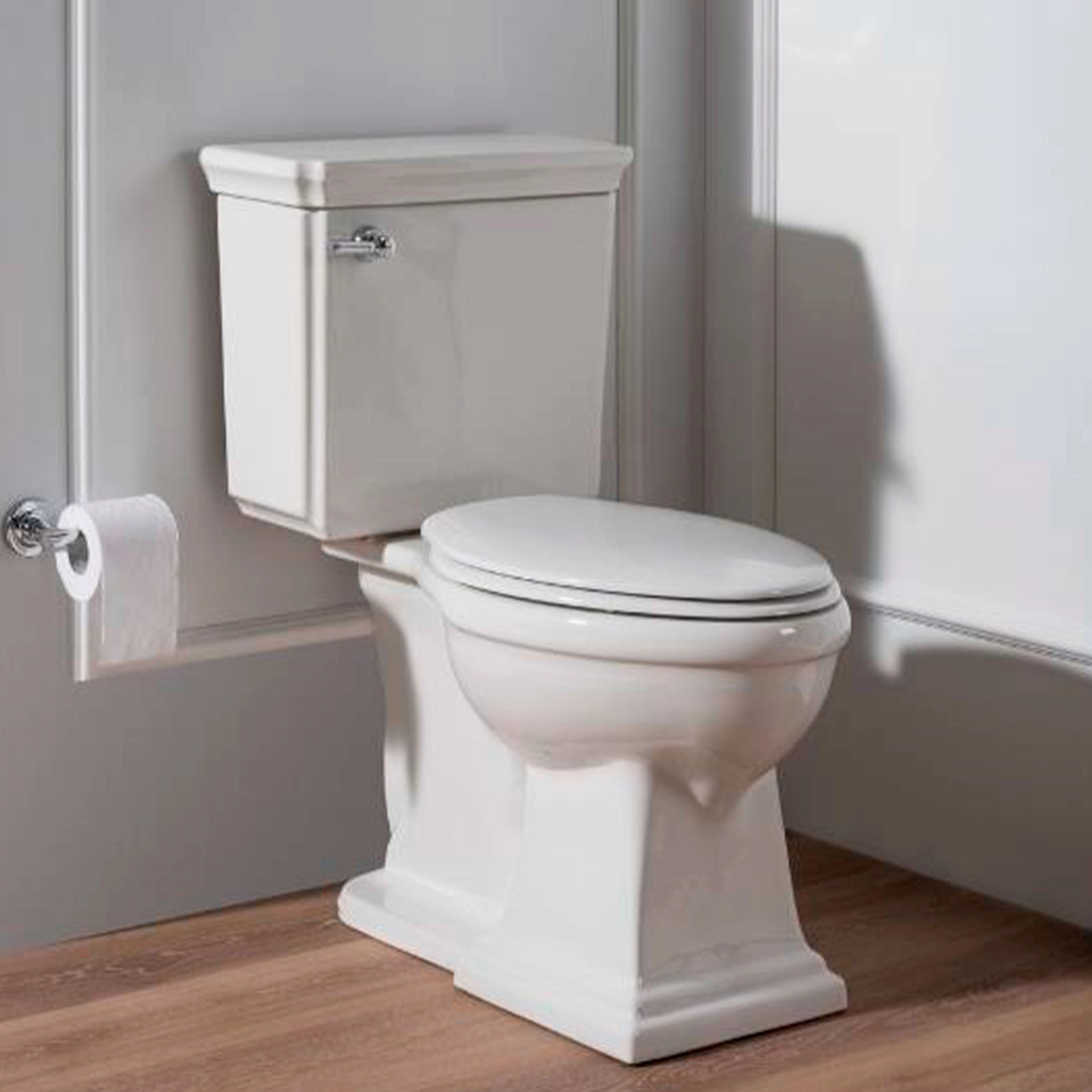 WC Provence Descarga Piso con Tapa Asiento y Fijaciones Blanco
