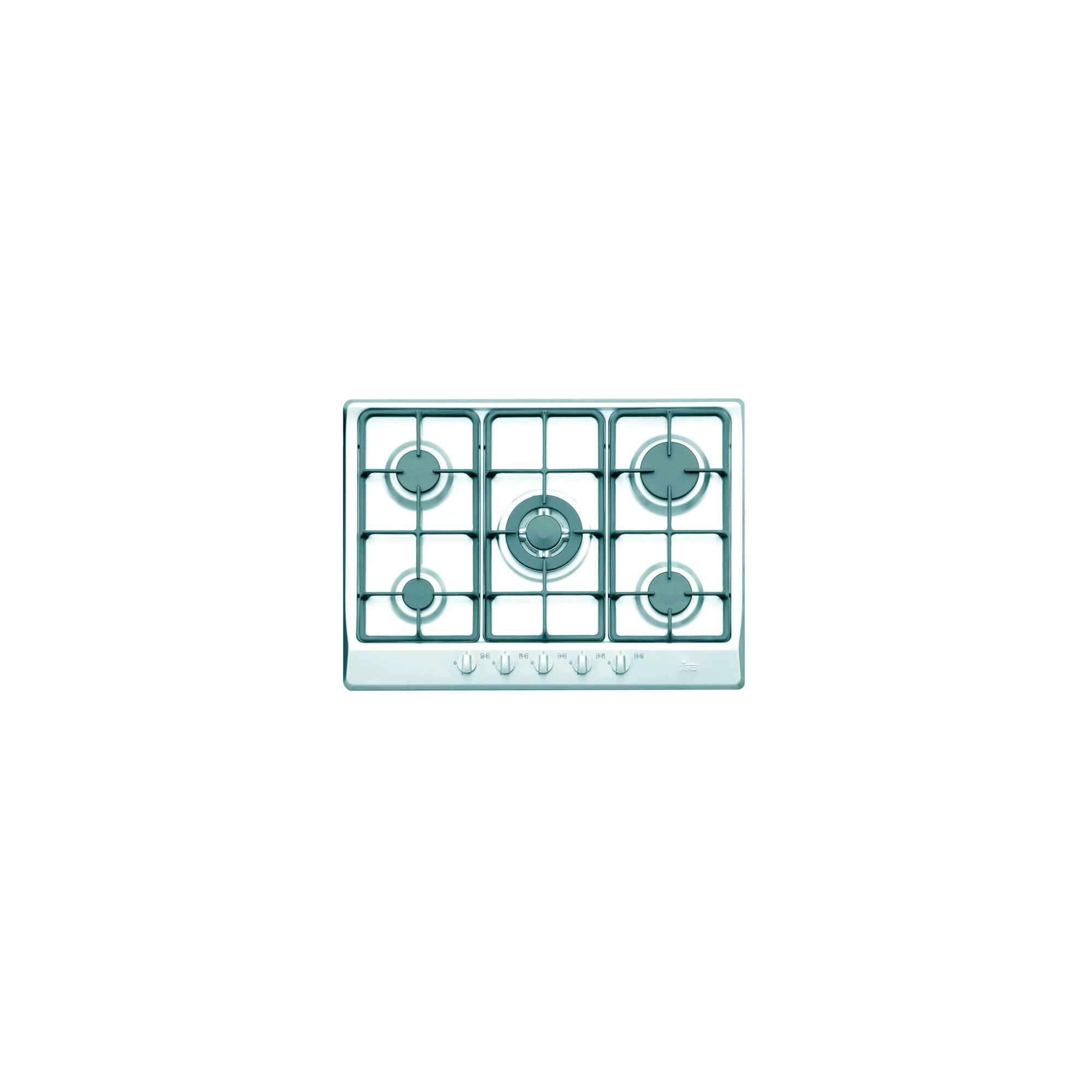 Encimera Inoxidable Gas 5q Triple Anillo Empotrada 70 cm