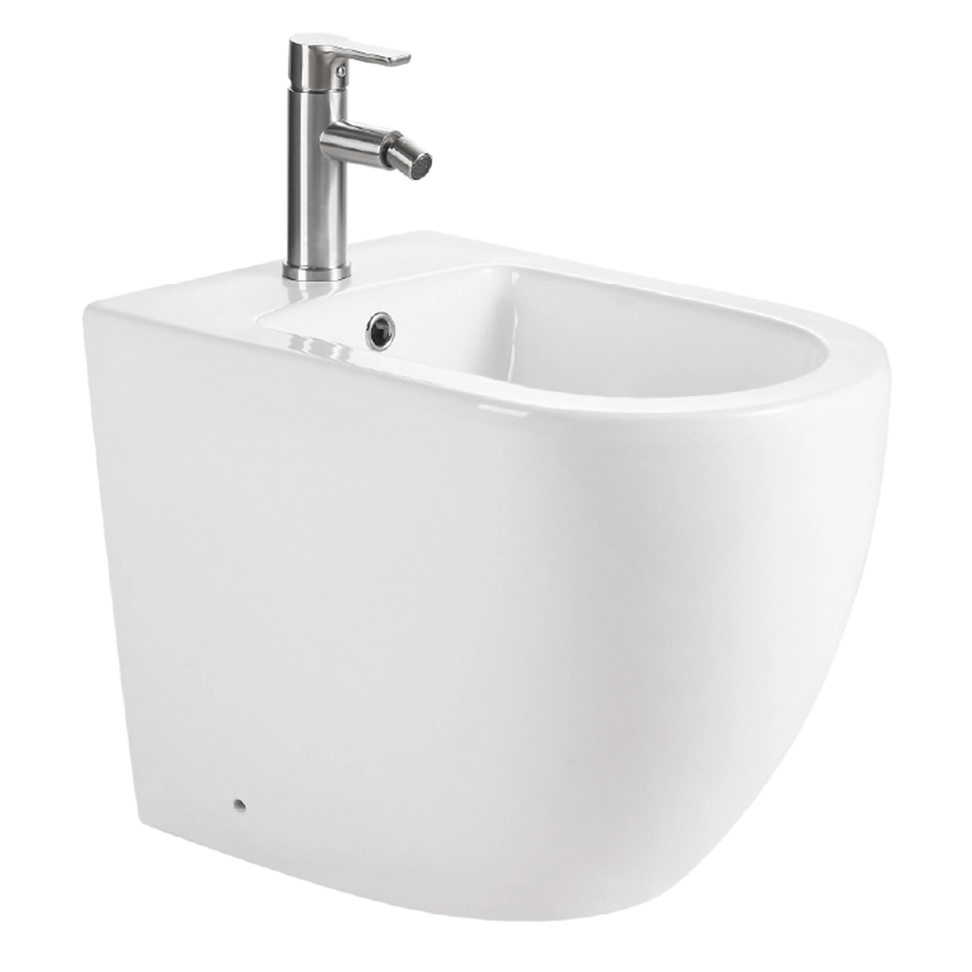 Bidé Asti Con Rebalse de 360x405x565 mm a Piso