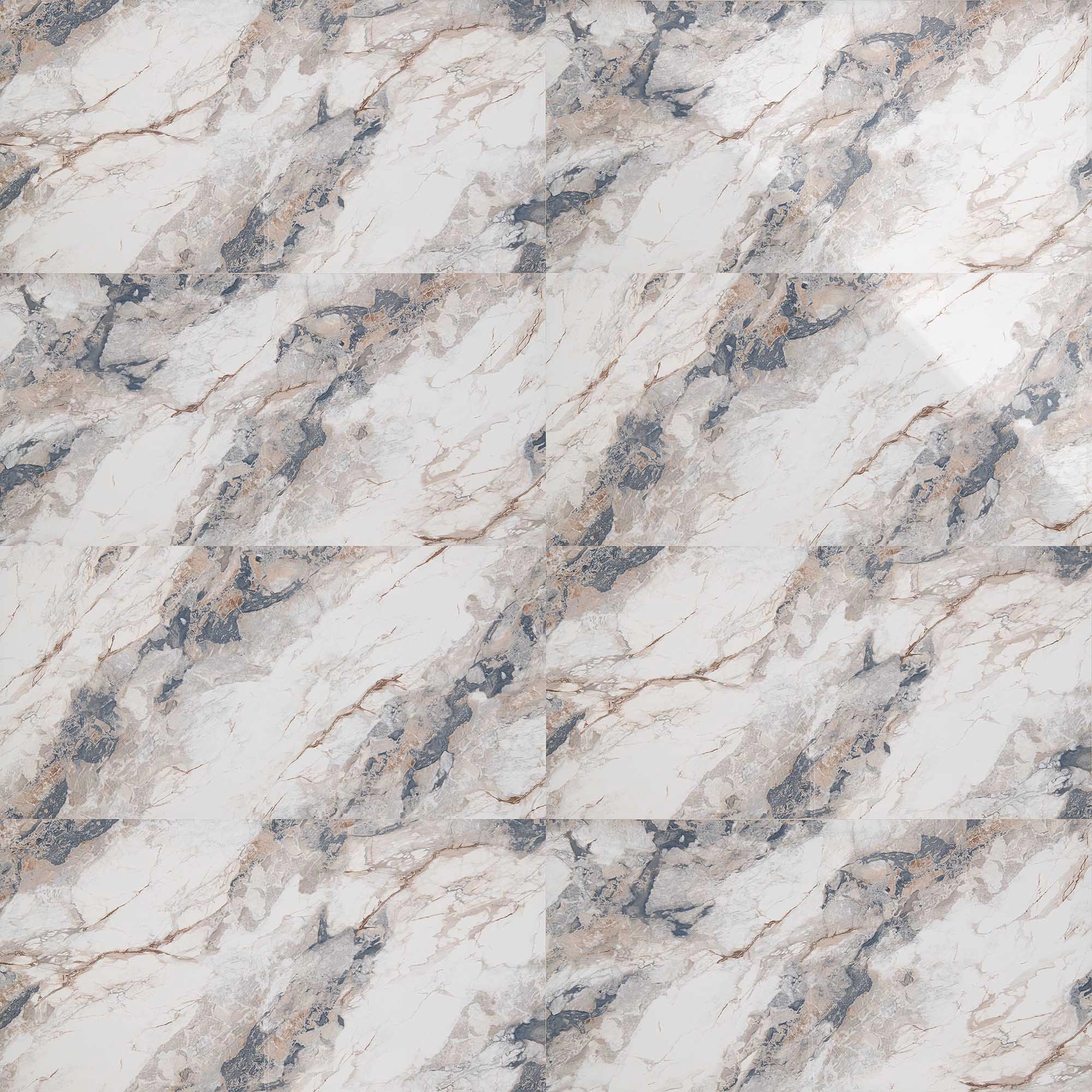 Gres Porcelánico Atlantic Blue Pulido 60x120 cm