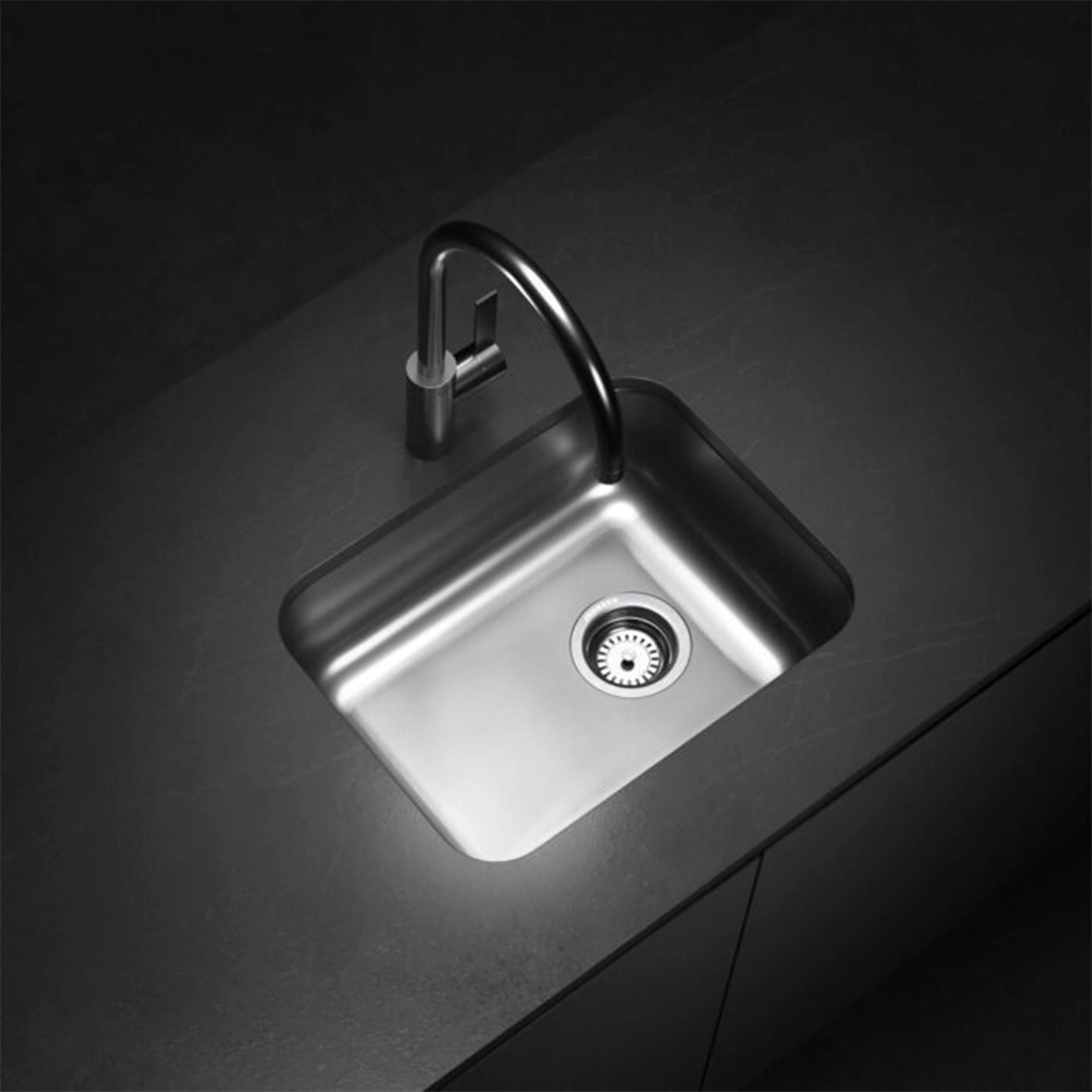 Lavaplatos E44/18 1 Cubeta Acero 440x340x180 mm