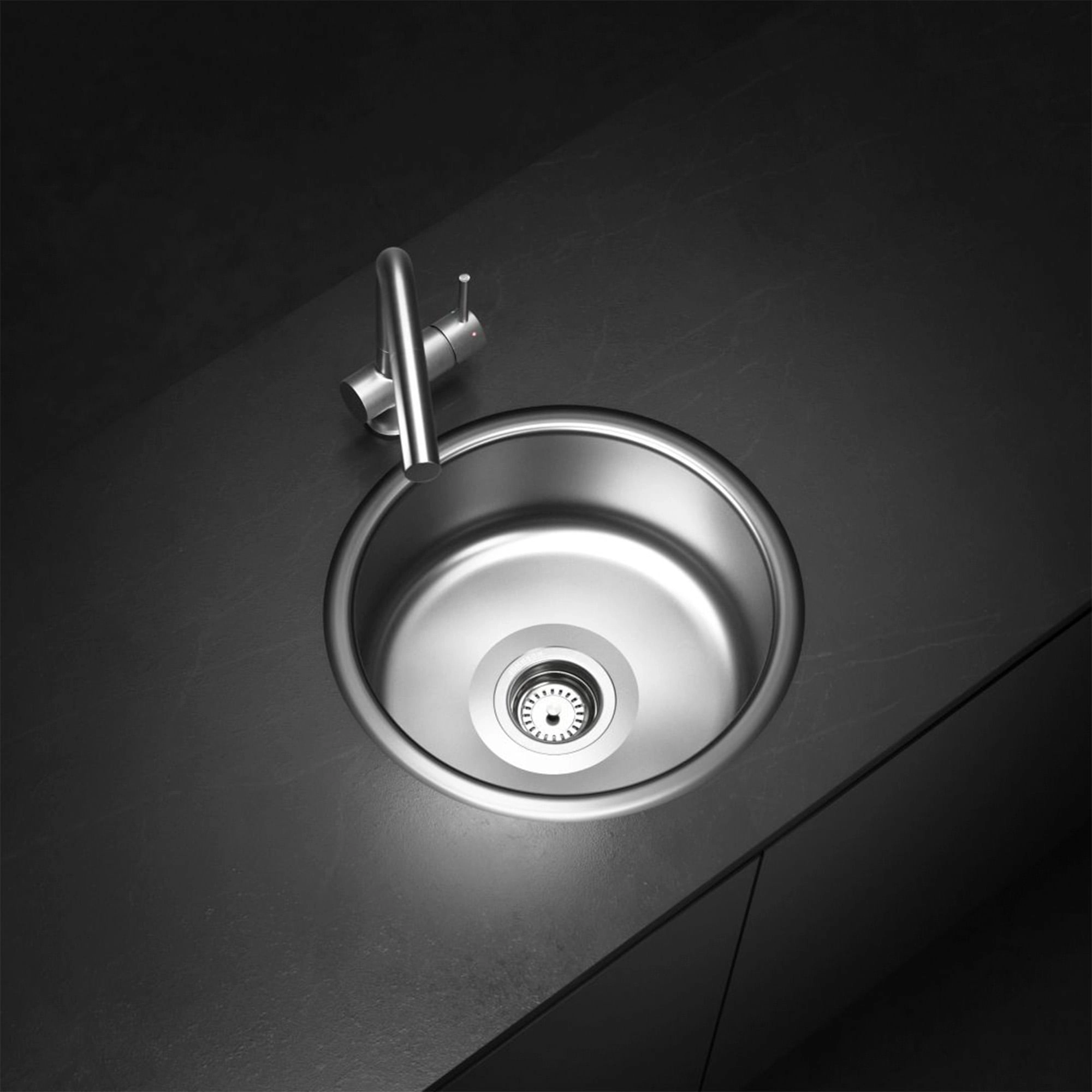 Lavaplatos O37 A 1 Cubeta Acero Inoxidable 304