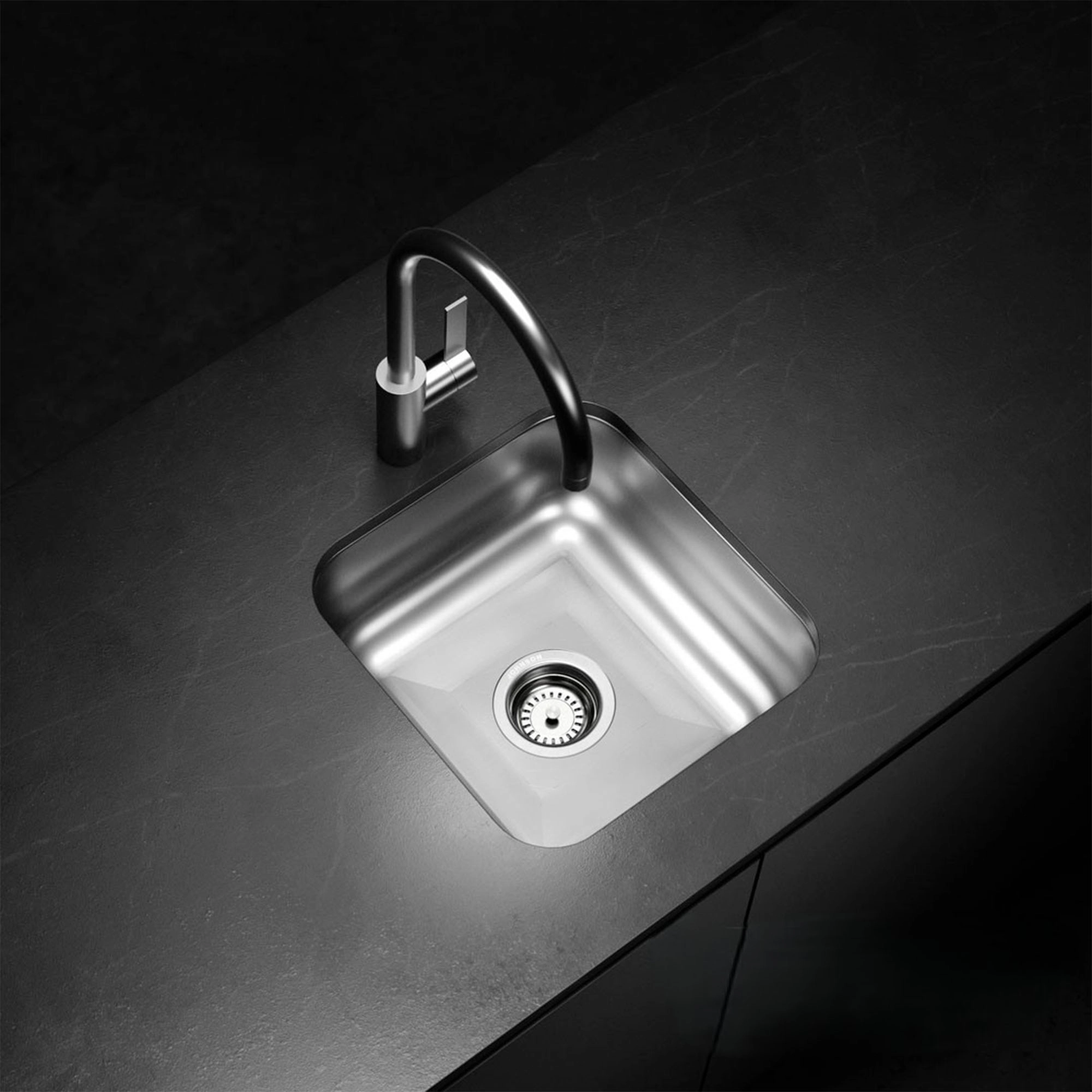 Lavaplatos E37/18 CR 1 Cubeta Acero Inoxidable 304 370x340x180 mm