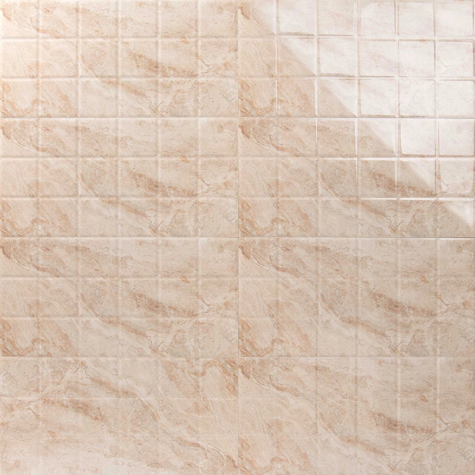Cerámica Muro Polar Block Dunas Beige Brillante 30x60 cm