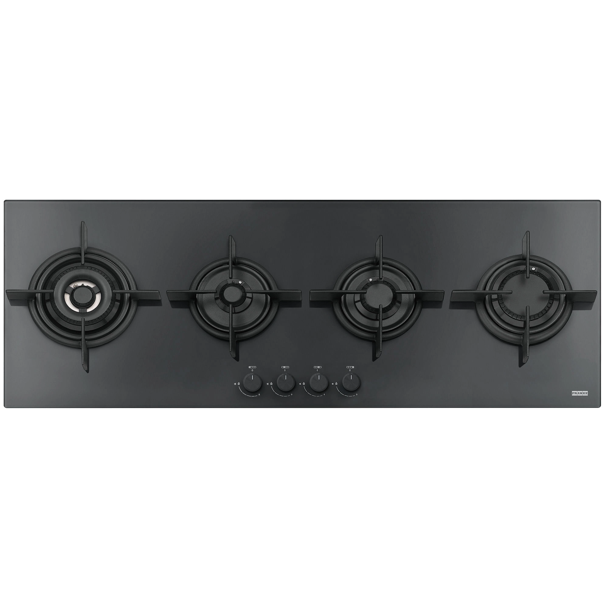 Encimera Gas Mythos 1200 4G He Negro