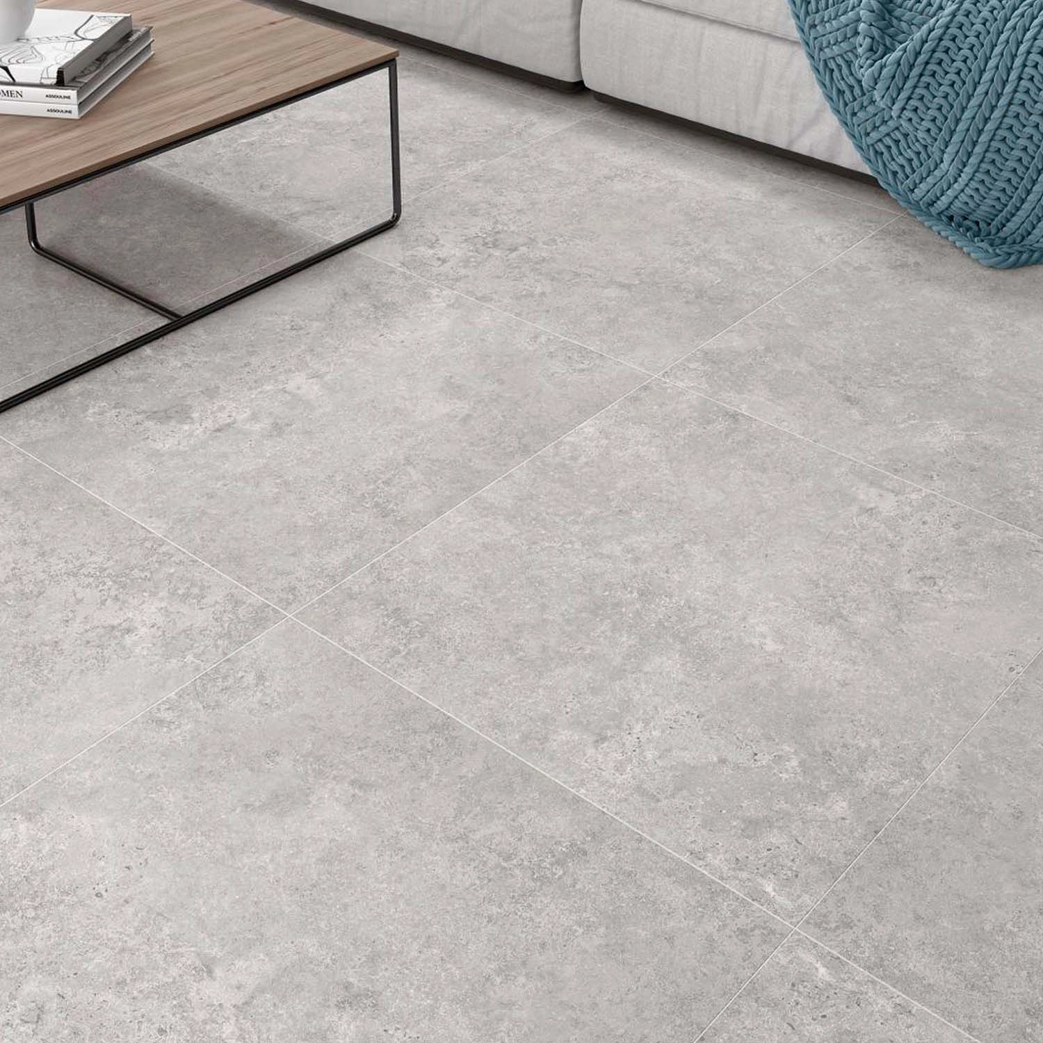 Porcelanato Edge Gris Mate 60.8x60.8
