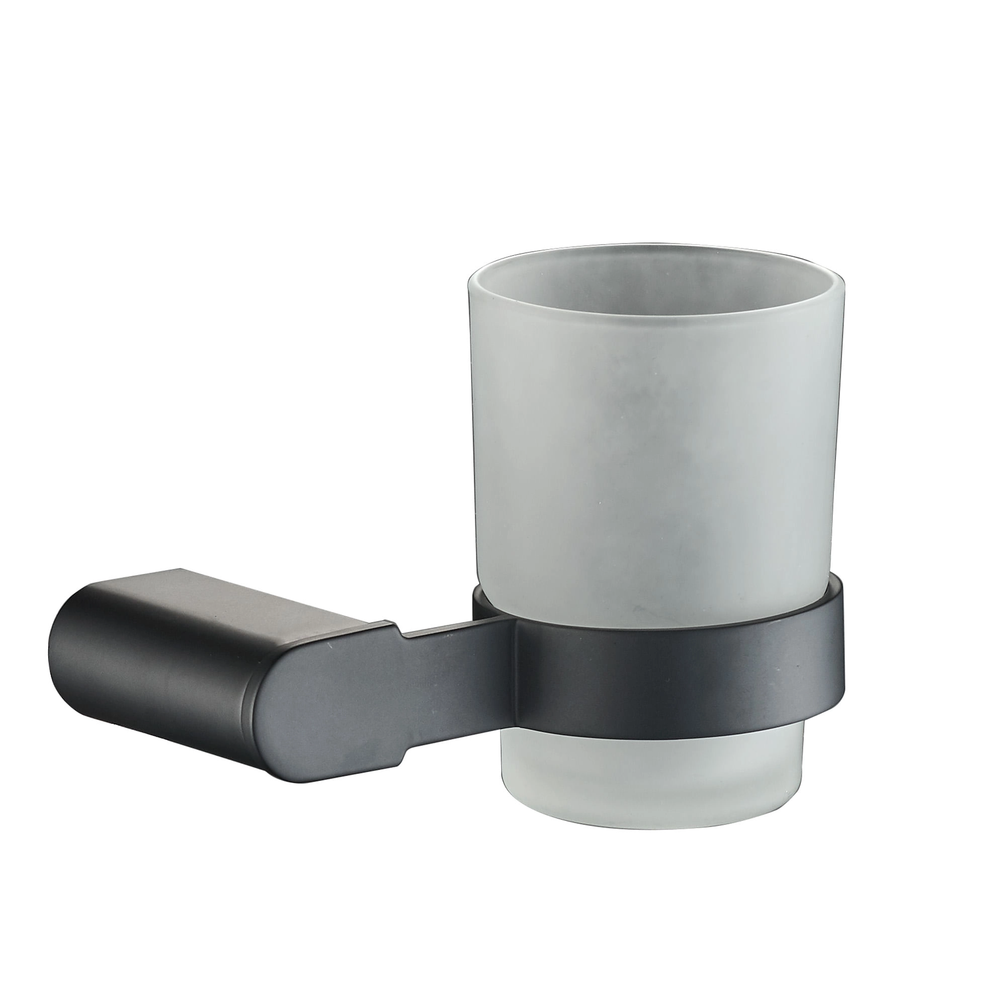 Portavaso Style Zinc Negro 12.4x10x9.7 cm