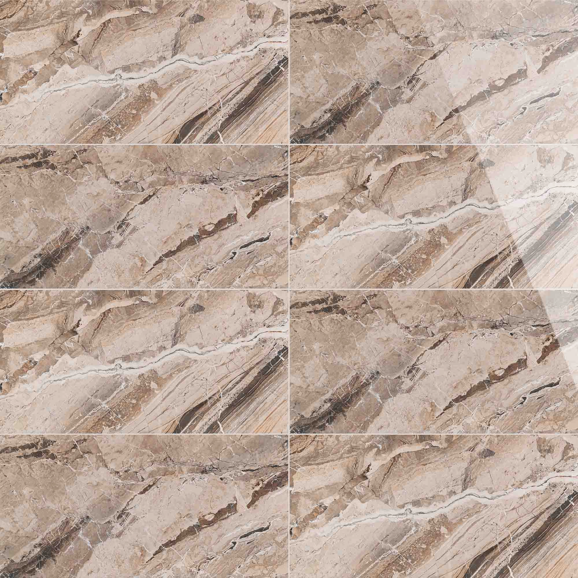 Gres Porcelánico Atlantic Beige Pulido 60x120 cm