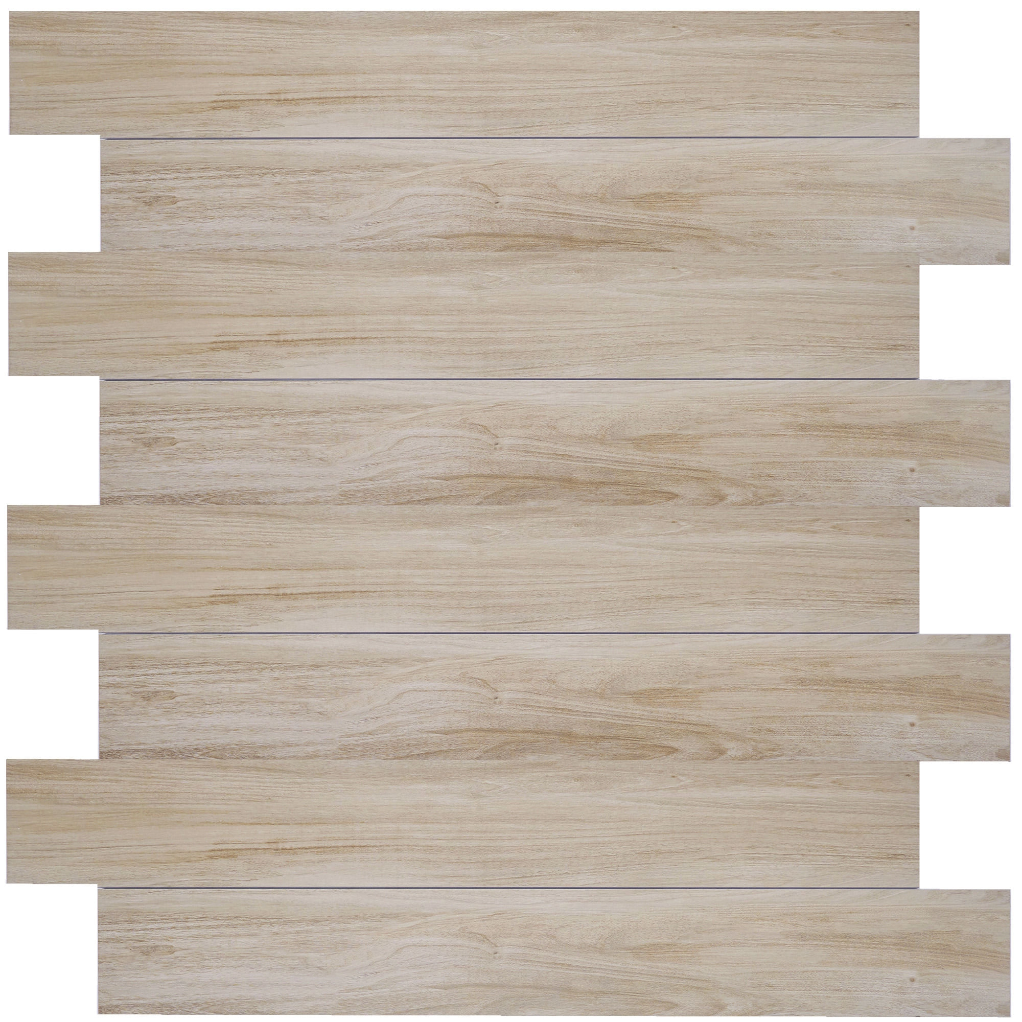 Porcelanato Treverkchic Noce Tinto Mate 20x120 cm