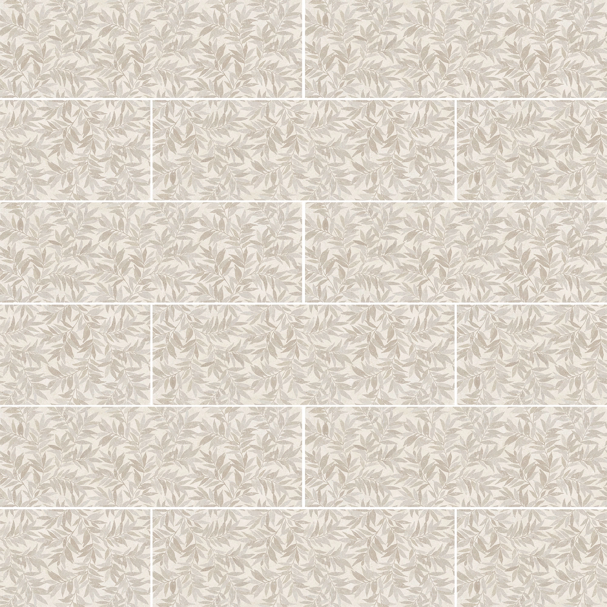 Cerámica Muro Limestone Wall Decoro Grifoglio Ivory Touch 40x120 cm