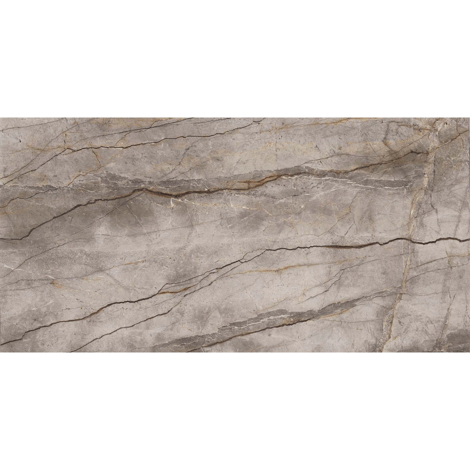 Plancha Ultracompacto Stone Silver Roots Gris Satin 162x324 cm