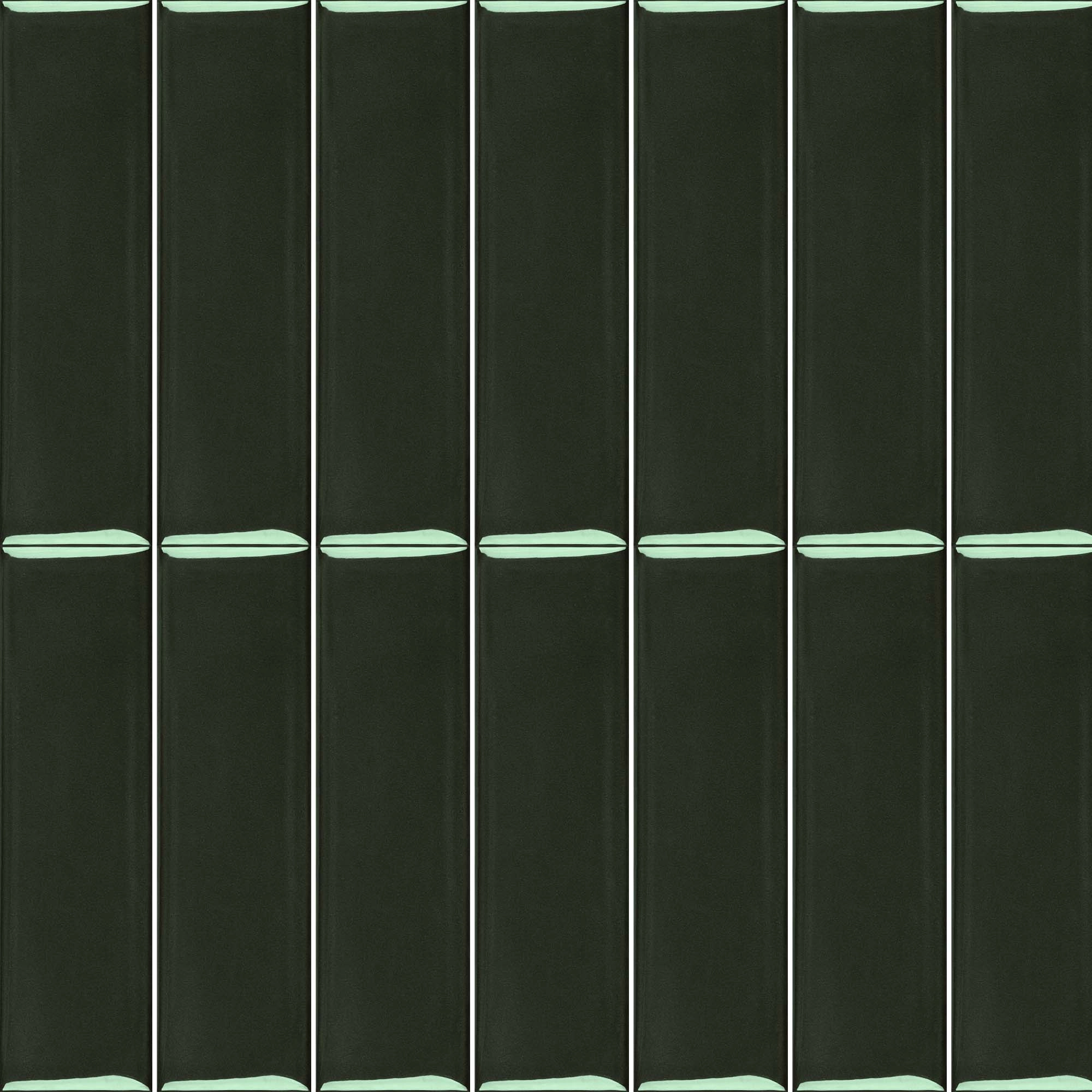 Cerámica Muro Liverpool Forest Green Verde 7x24 cm