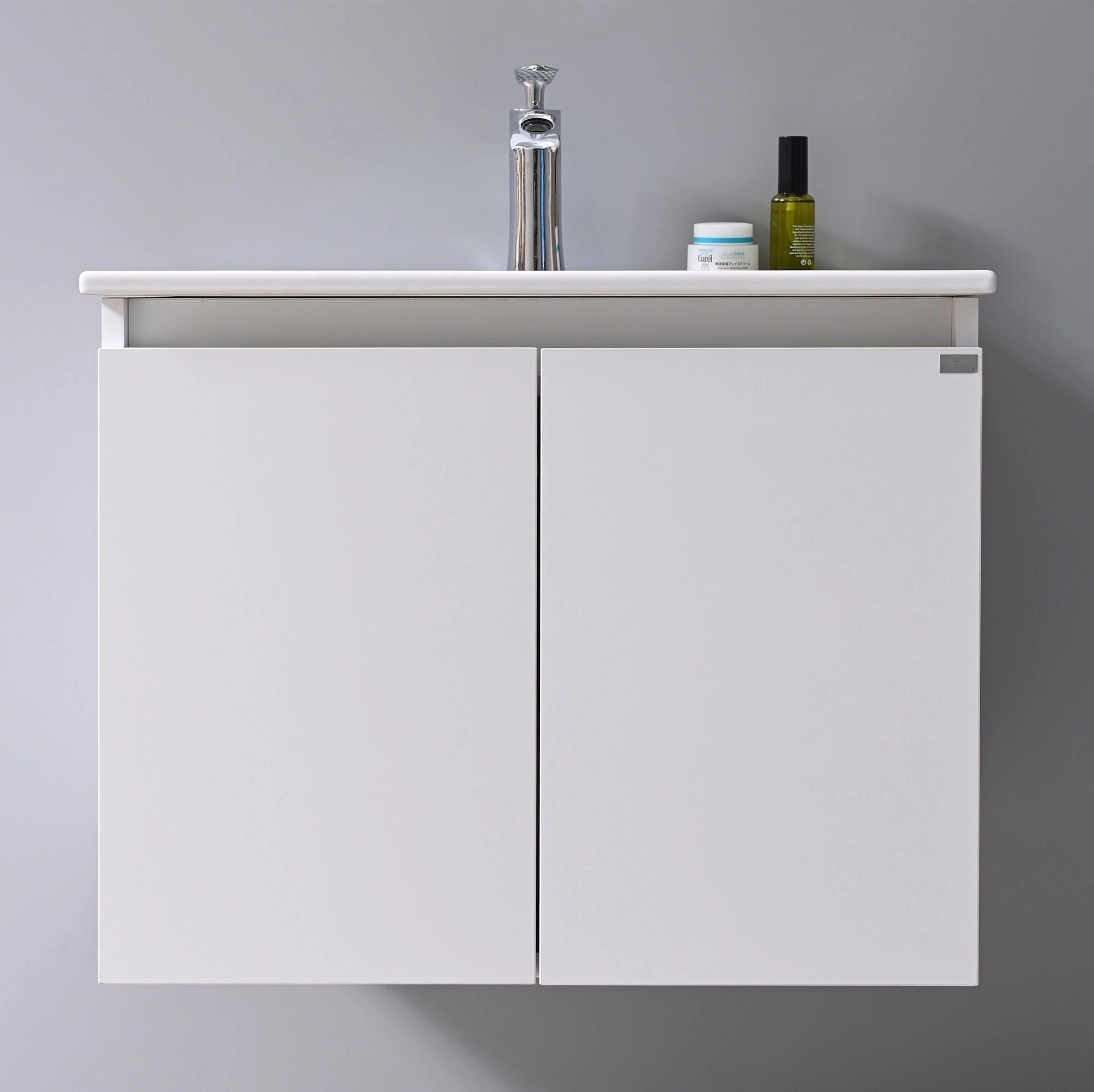 Mueble de Baño Queen con Lavamanos 800x455x480 mm 2 Puertas Blanco