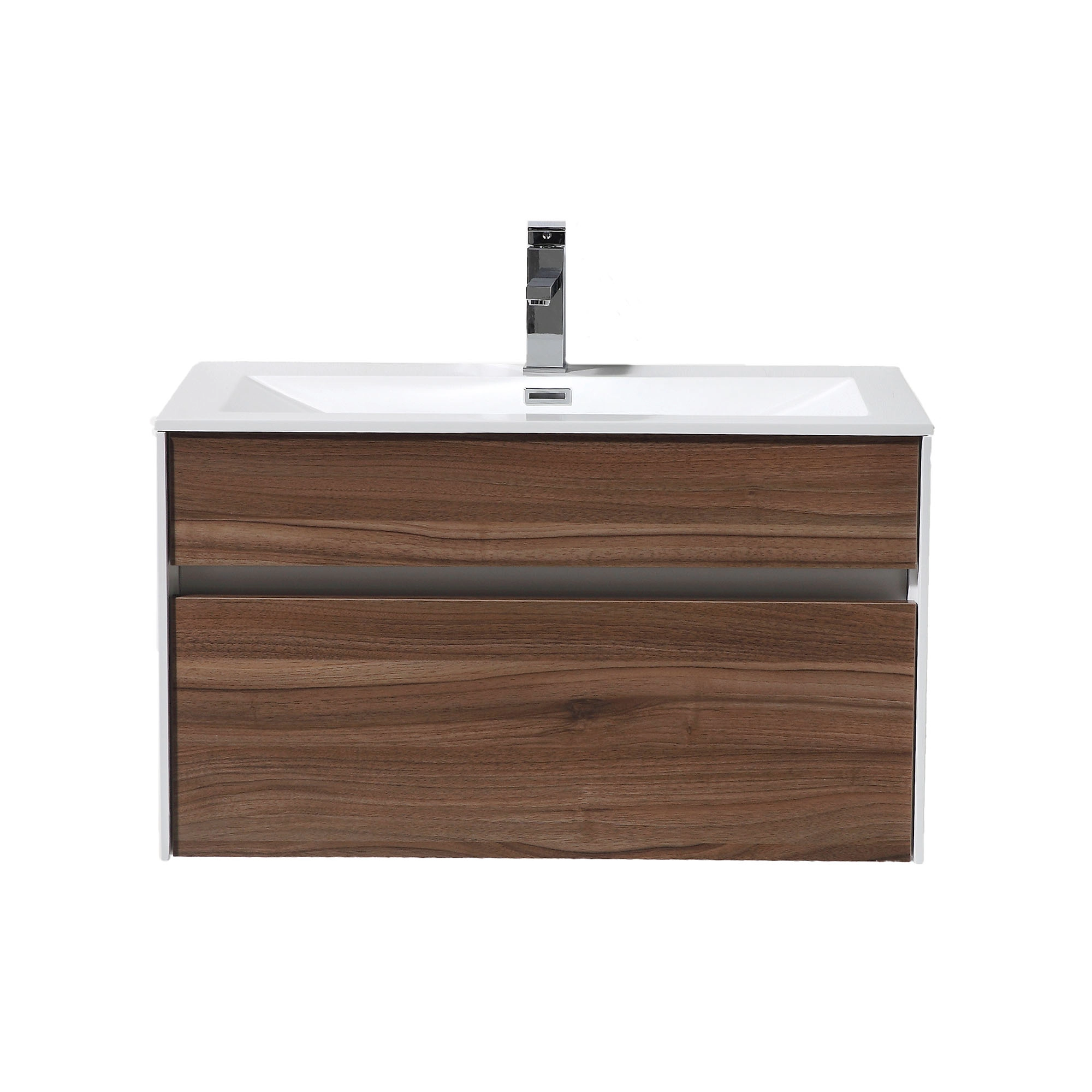 Mueble de Baño Sunset con Lavamanos 700x480x460 mm Walnut