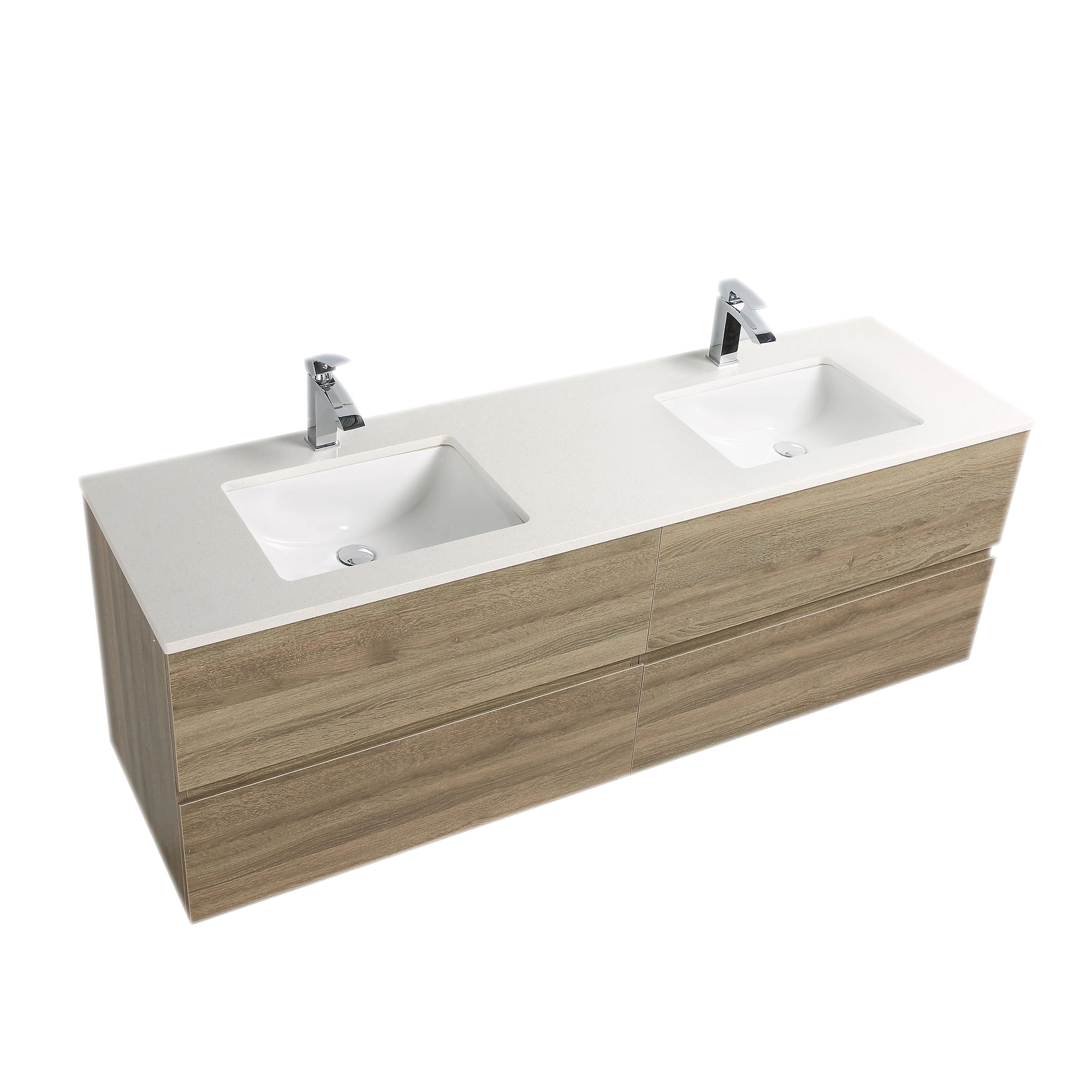 Mueble de Baño Rain con Lavamanos 1800 mm Cart Oak