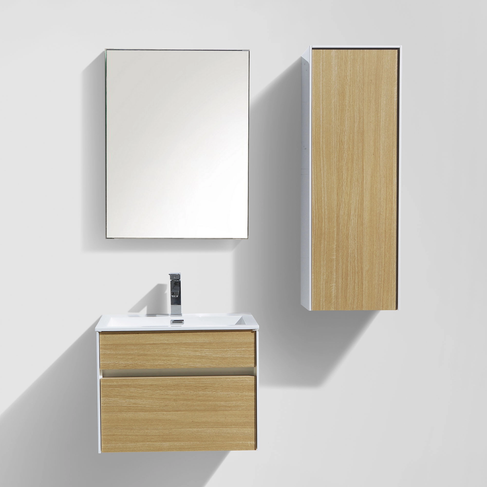 Mueble de Baño Sunset con Lavamanos 600x480x460 mm Oak