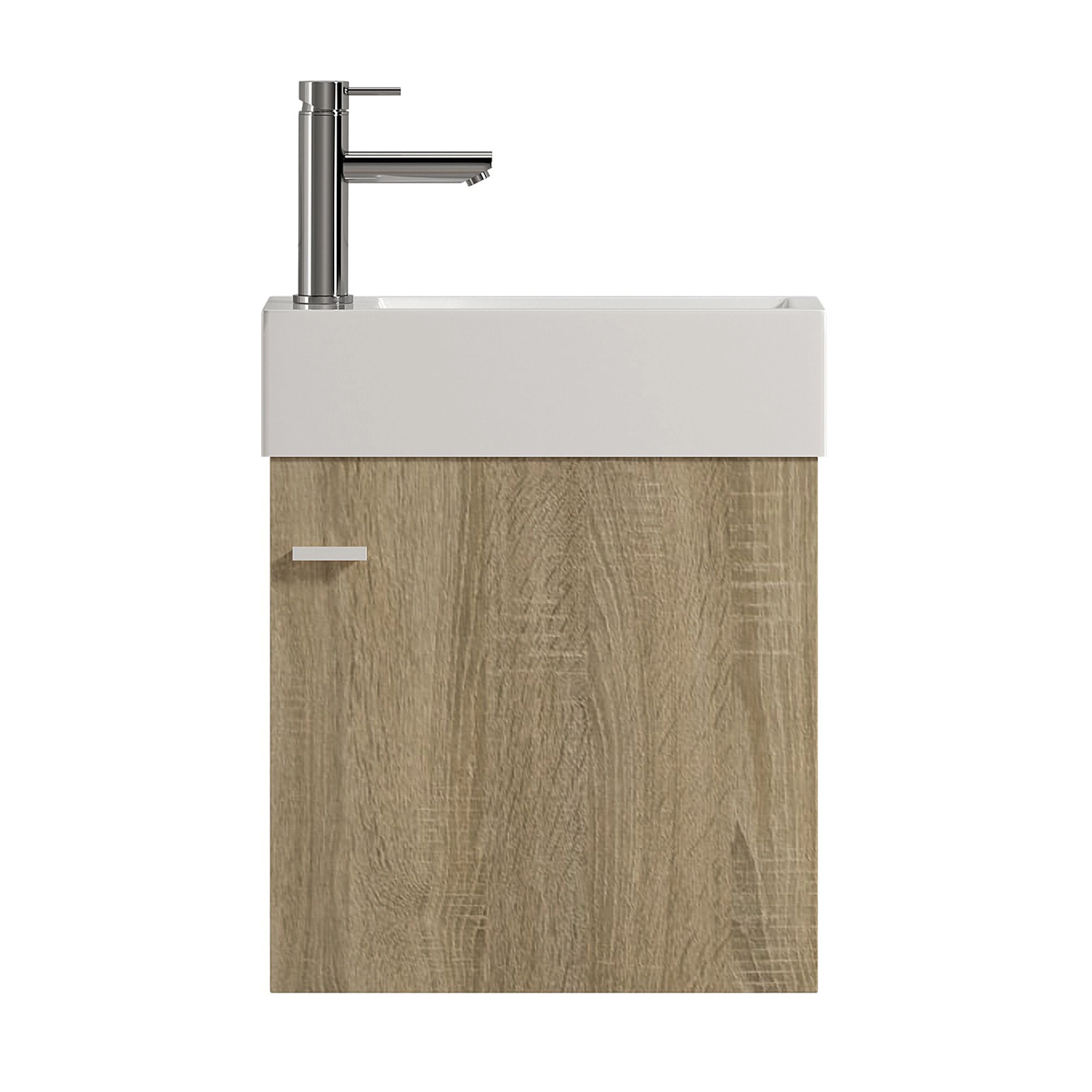 Mueble de Baño Filadelfia con Lavamanos 500x250x640 mm Brown Wood