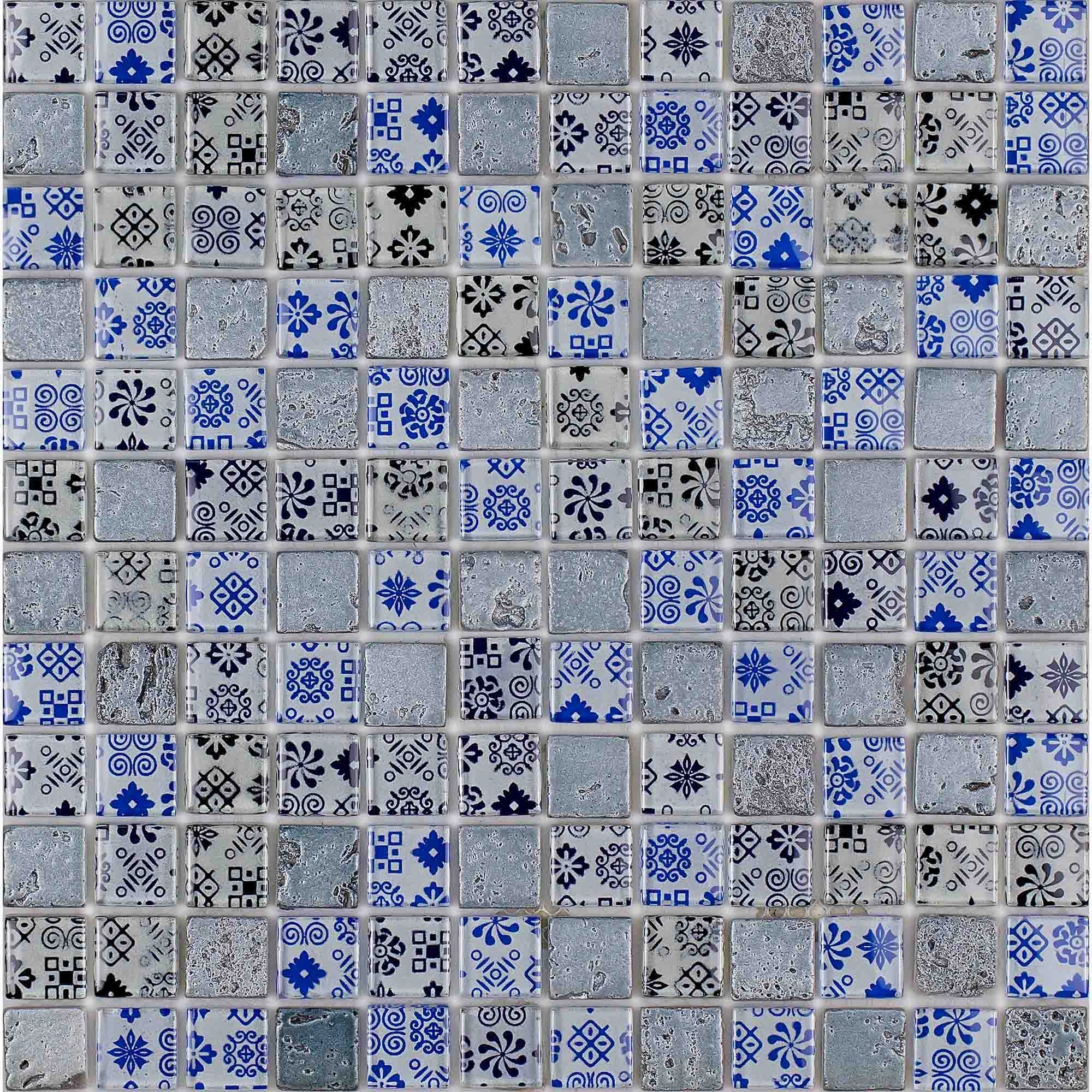 Mosaico Sevilla Azul 30x30 cm
